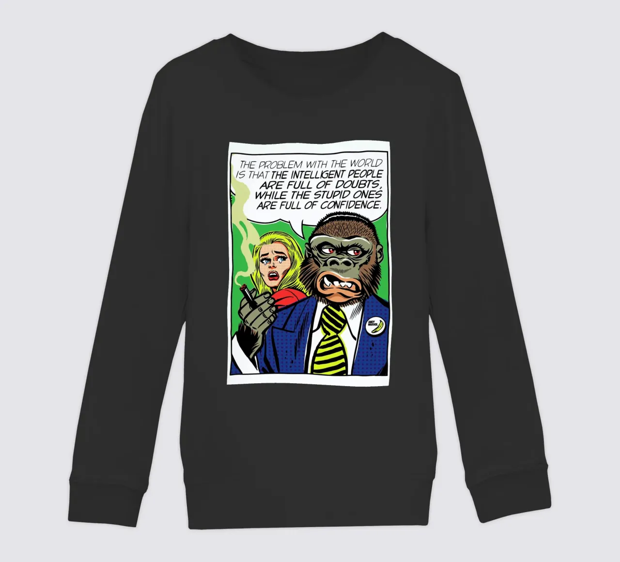 The Problem With The World felpa bambino da Butcher Billy