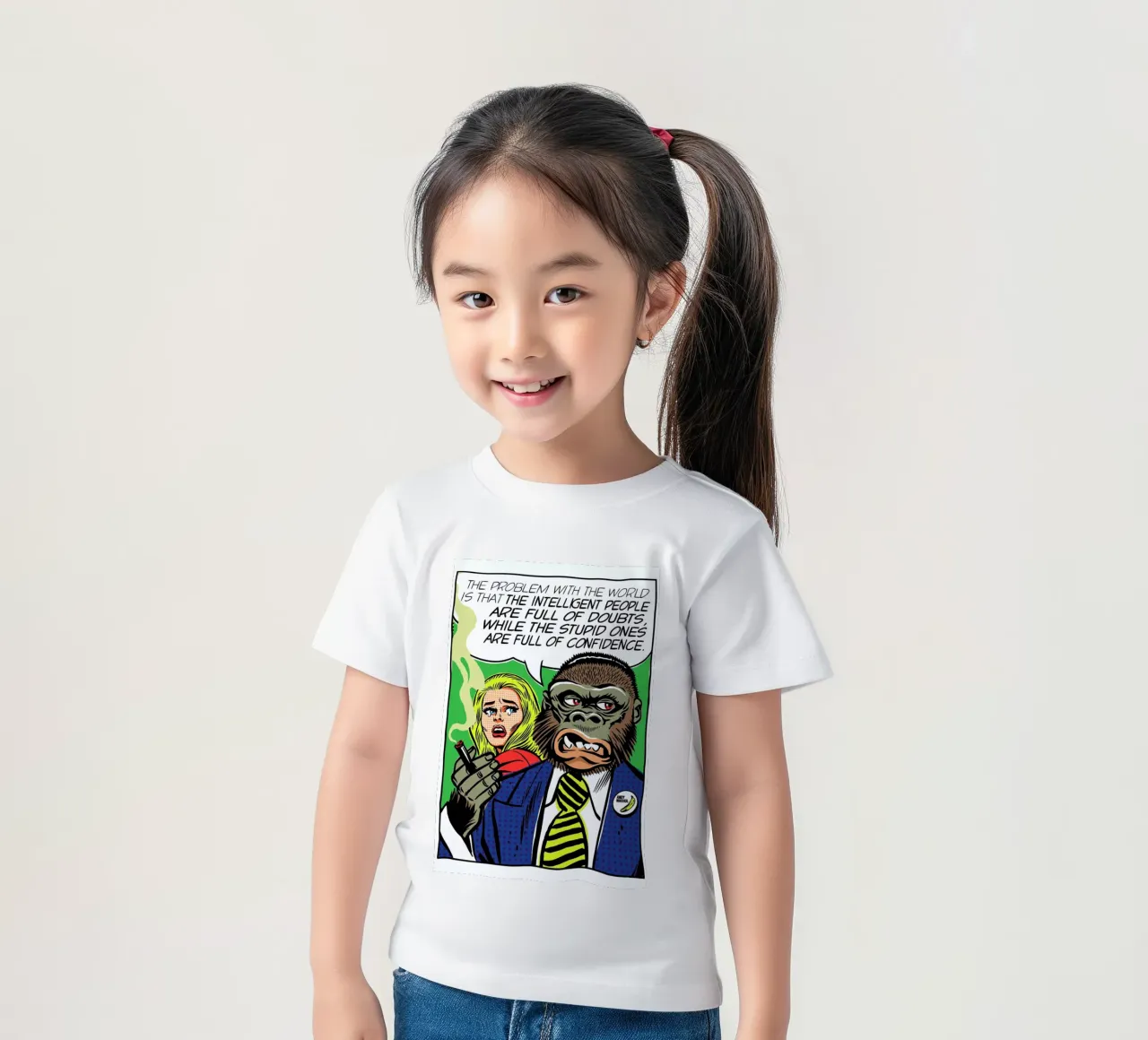 The Problem With The World Kinder T-Shirt von Butcher Billy