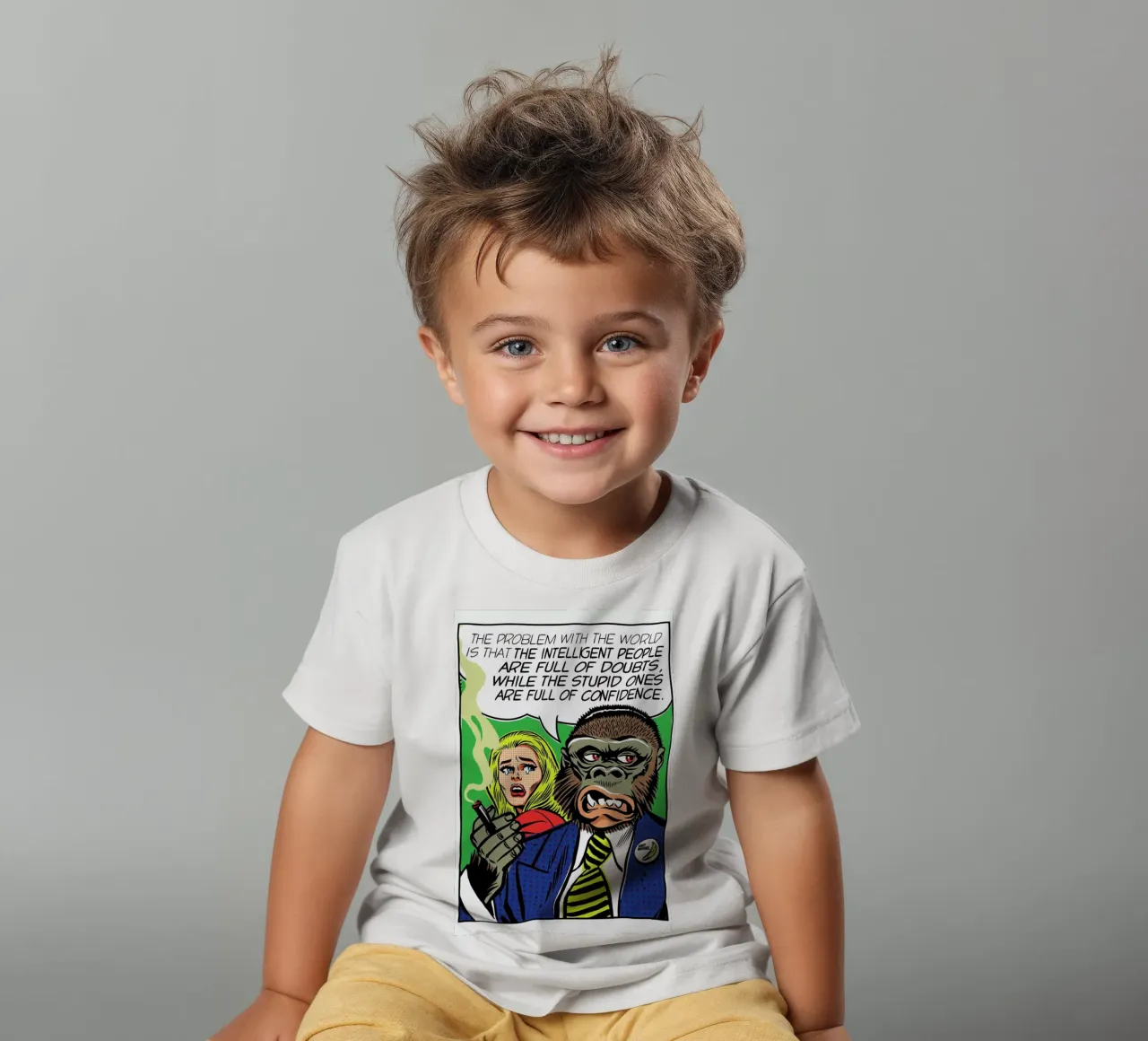 The Problem With The World Kinder T-Shirt von Butcher Billy