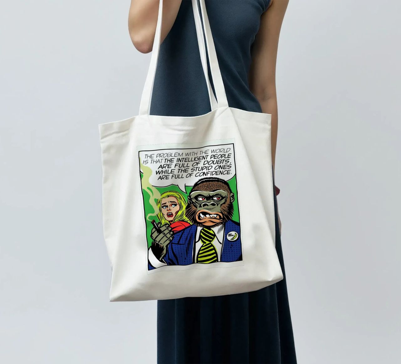 The Problem With The World borsa in juta da Butcher Billy