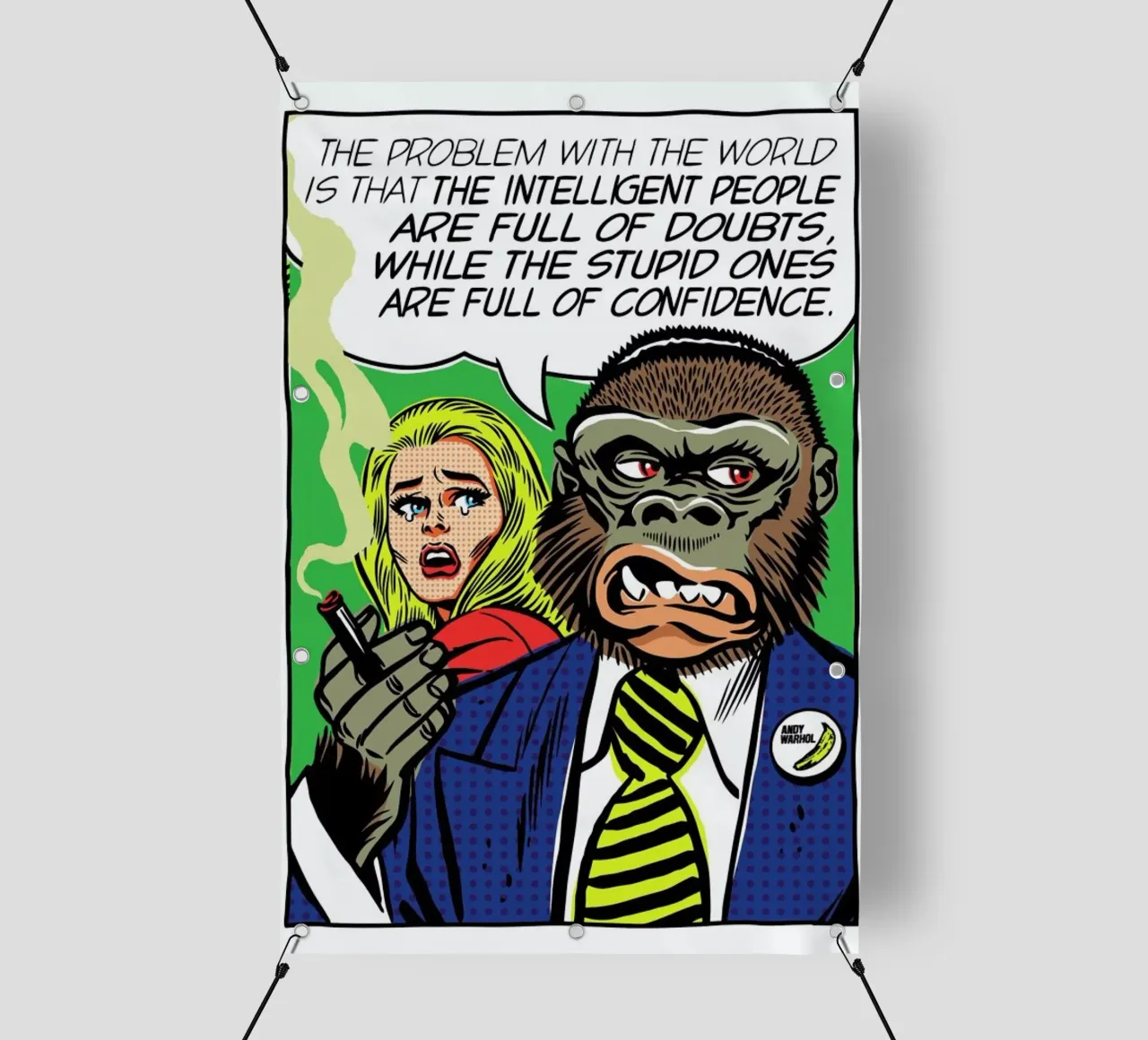 The Problem With The World pvc cover by Butcher Billy