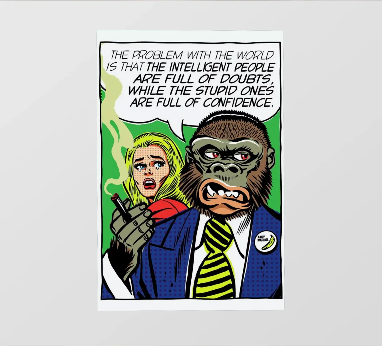 The Problem With The World pvc cover by Butcher Billy