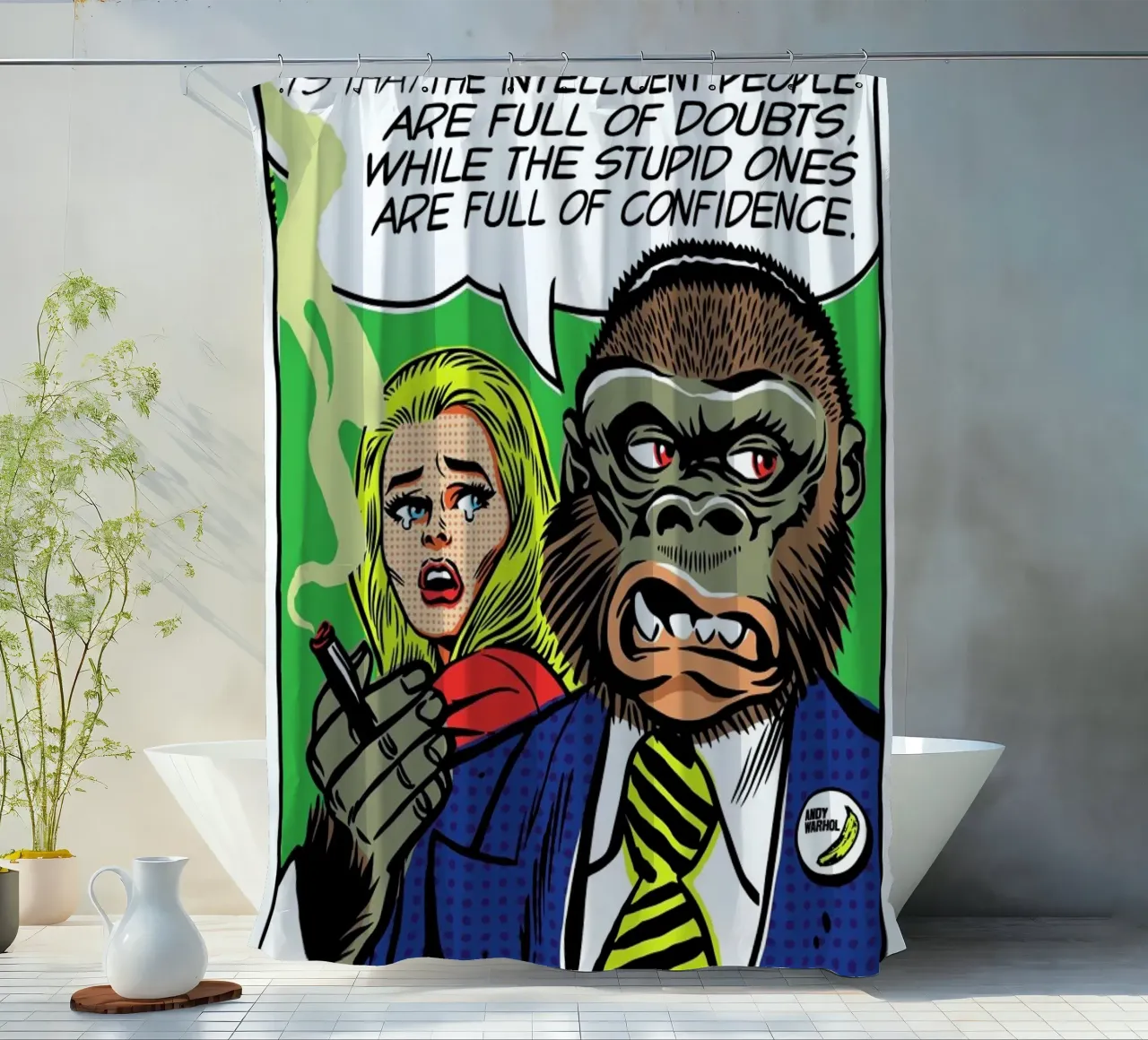 The Problem With The World tenda da doccia da Butcher Billy