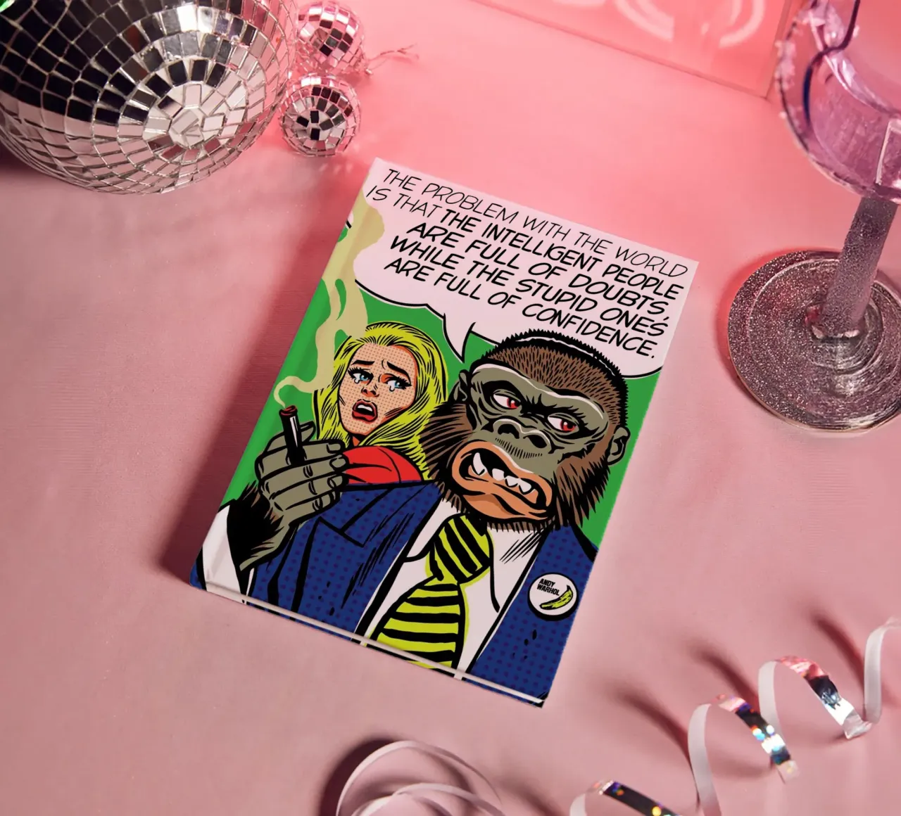 The Problem With The World notebook by Butcher Billy