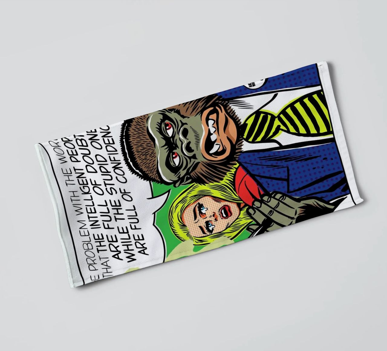 The Problem With The World asciugamano da bagno da Butcher Billy
