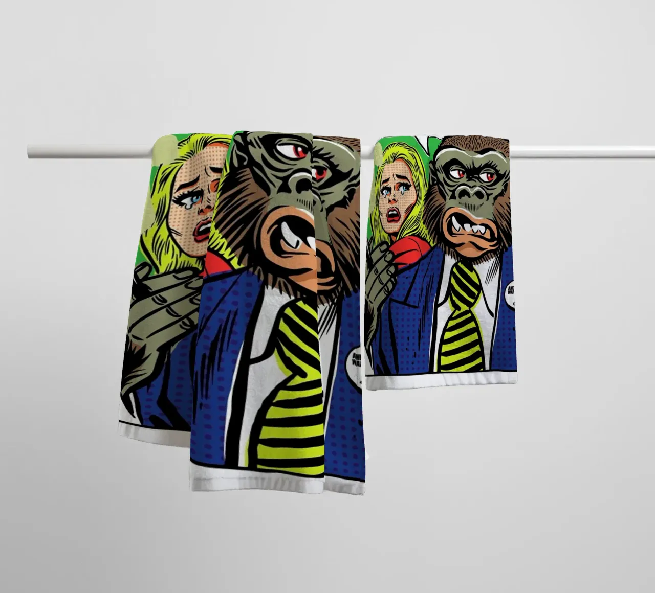 The Problem With The World towel by Butcher Billy