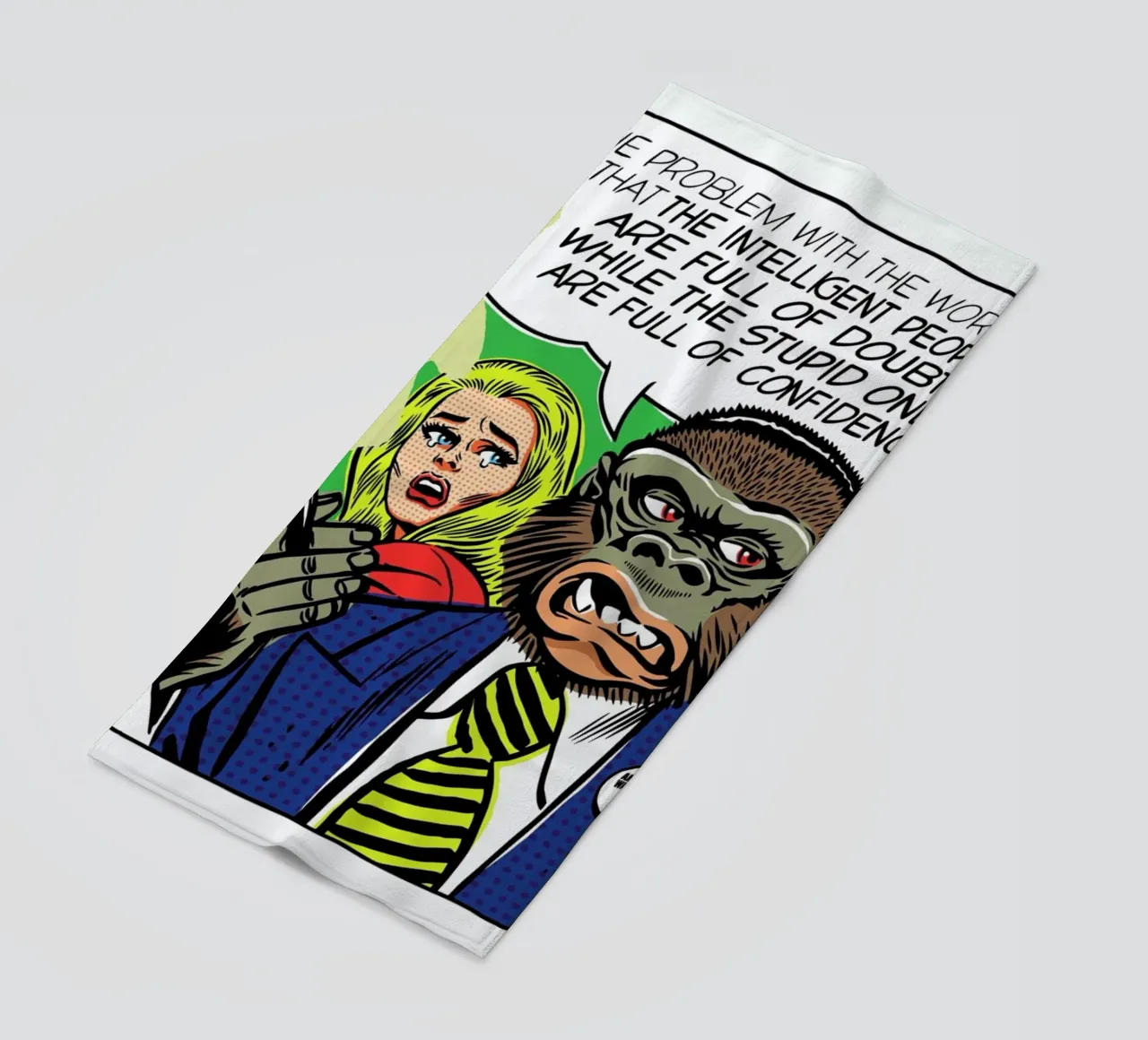 The Problem With The World Strandtuch von Butcher Billy