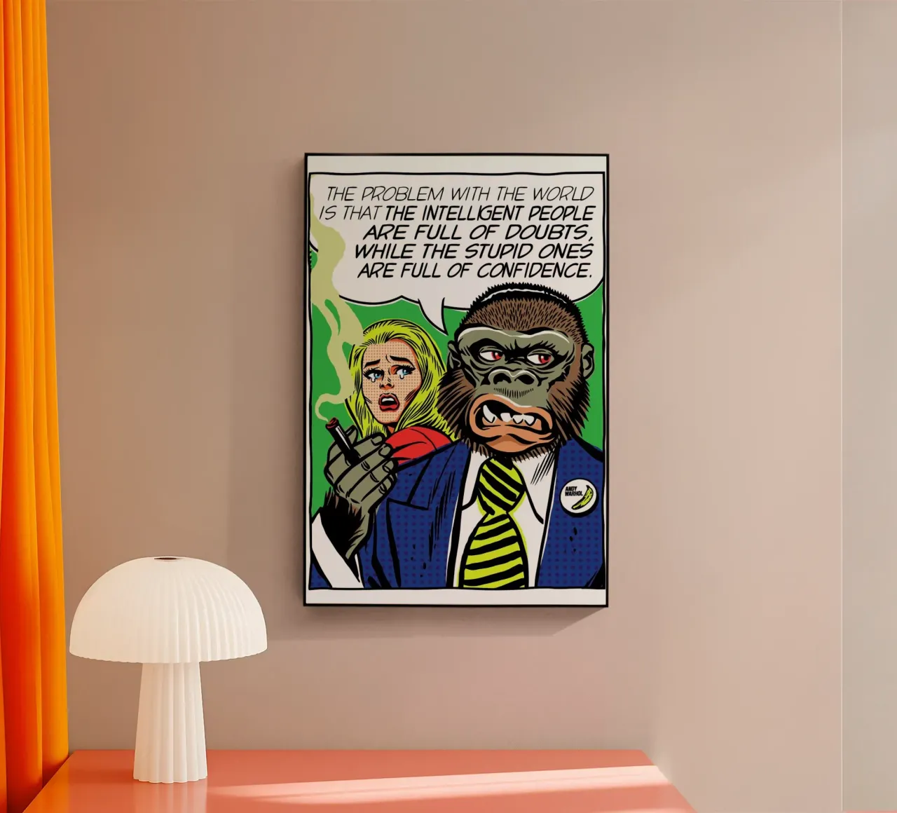 The Problem With The World plexiglass da Butcher Billy