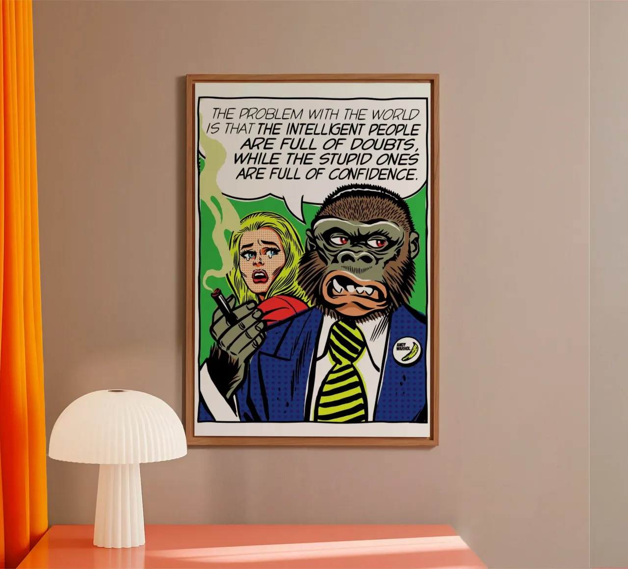 The Problem With The World alluminio dibond da Butcher Billy