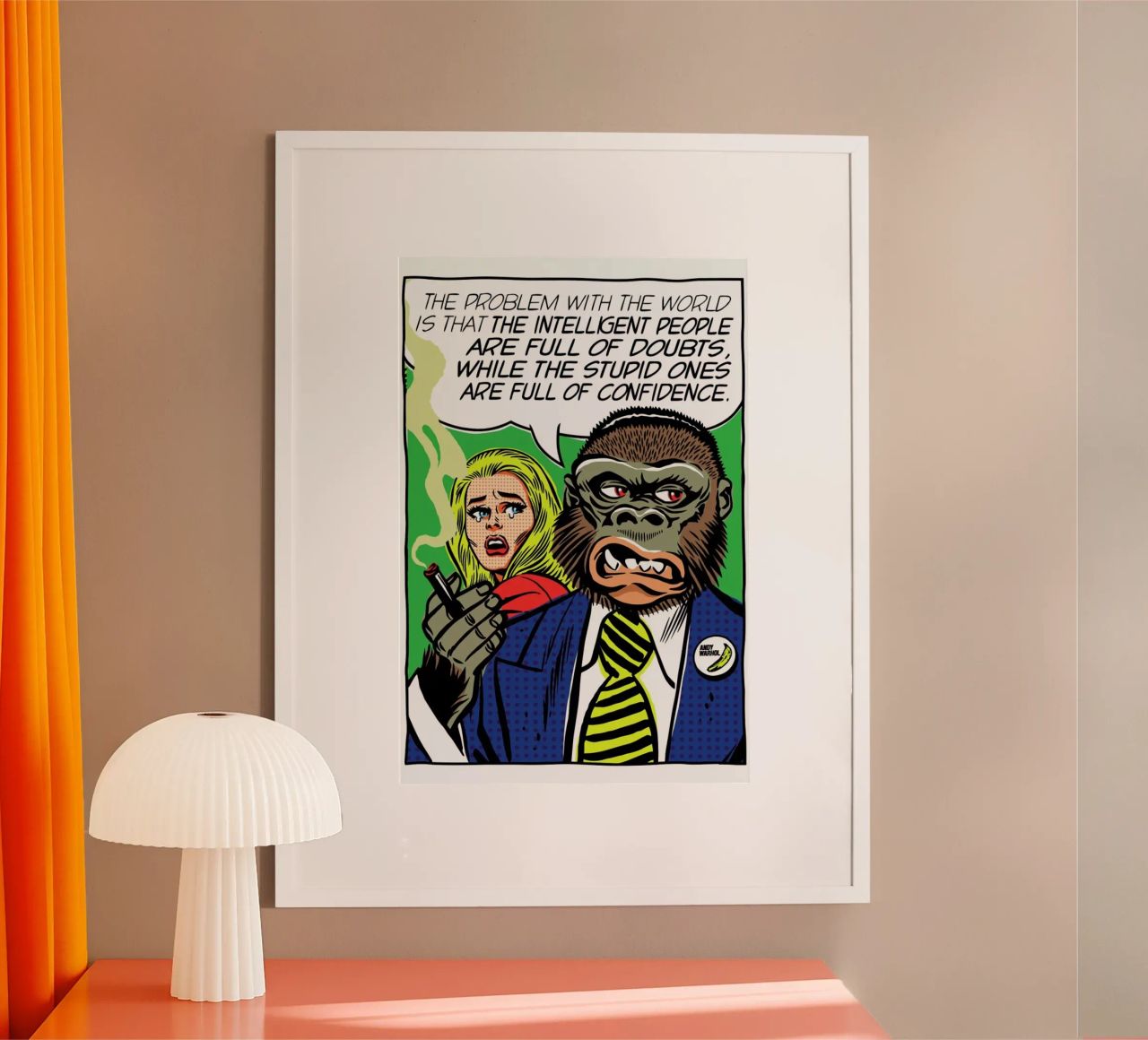 The Problem With The World poster da Butcher Billy