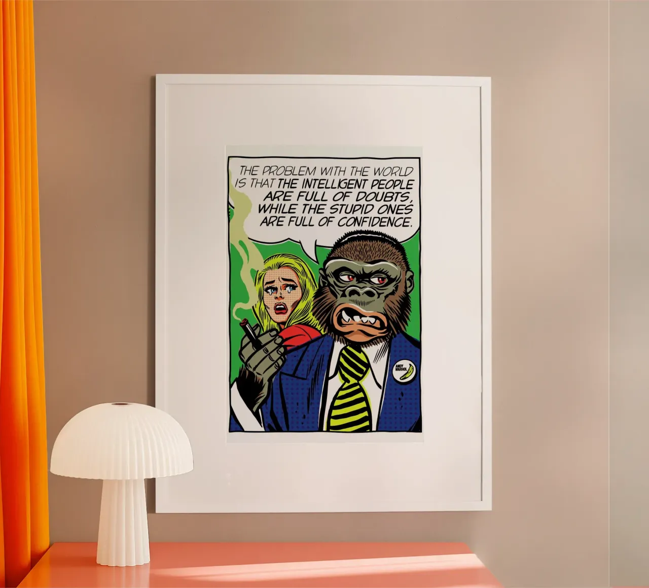 The Problem With The World carta hahnemühle da Butcher Billy