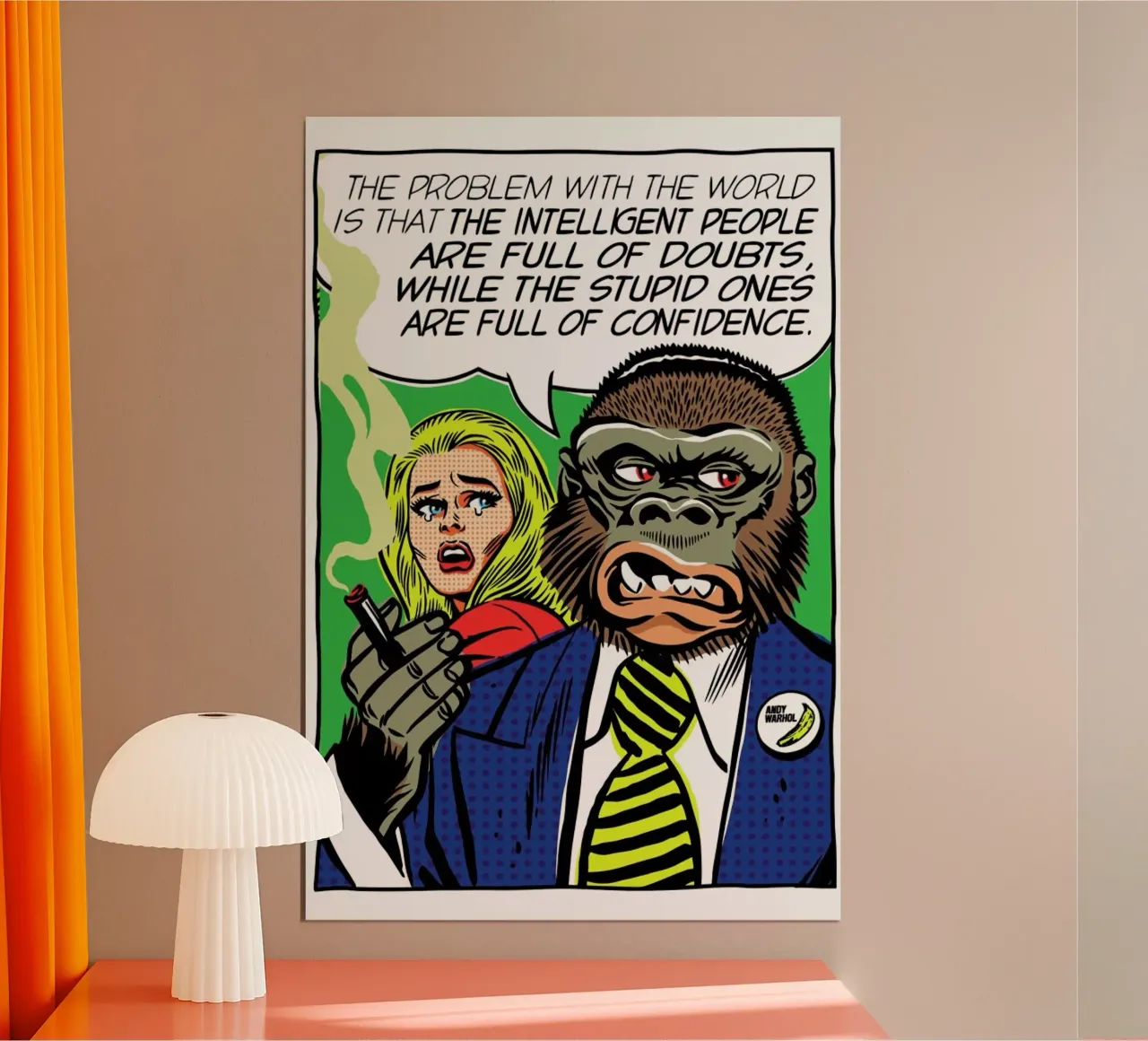 The Problem With The World carta hahnemühle da Butcher Billy