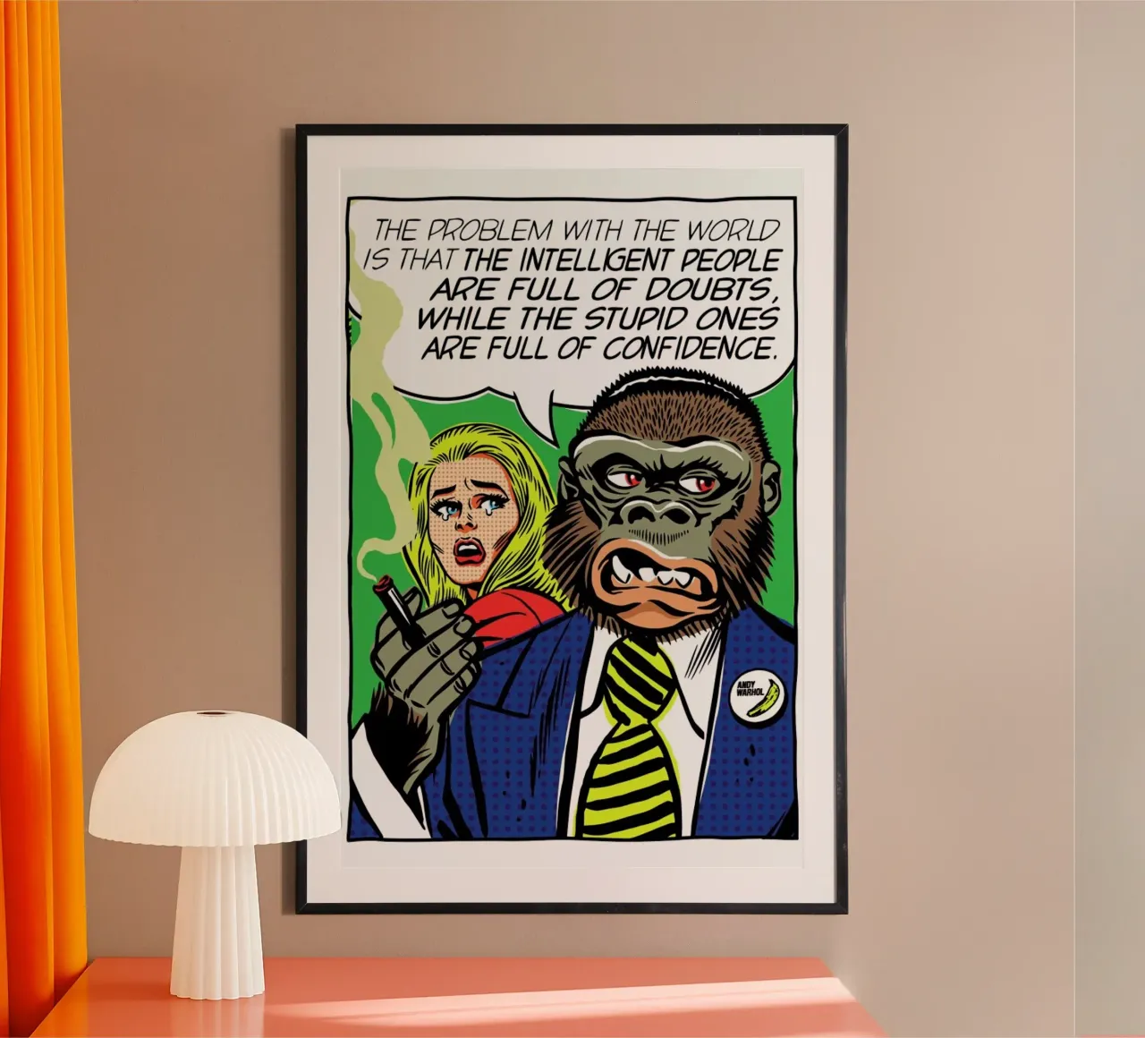 The Problem With The World carta hahnemühle da Butcher Billy