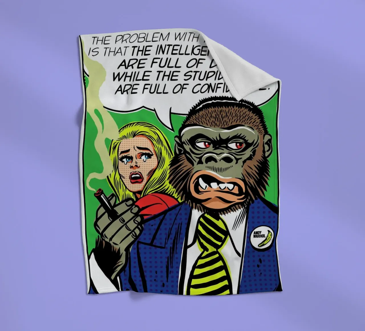 The Problem With The World Fleecedecke von Butcher Billy