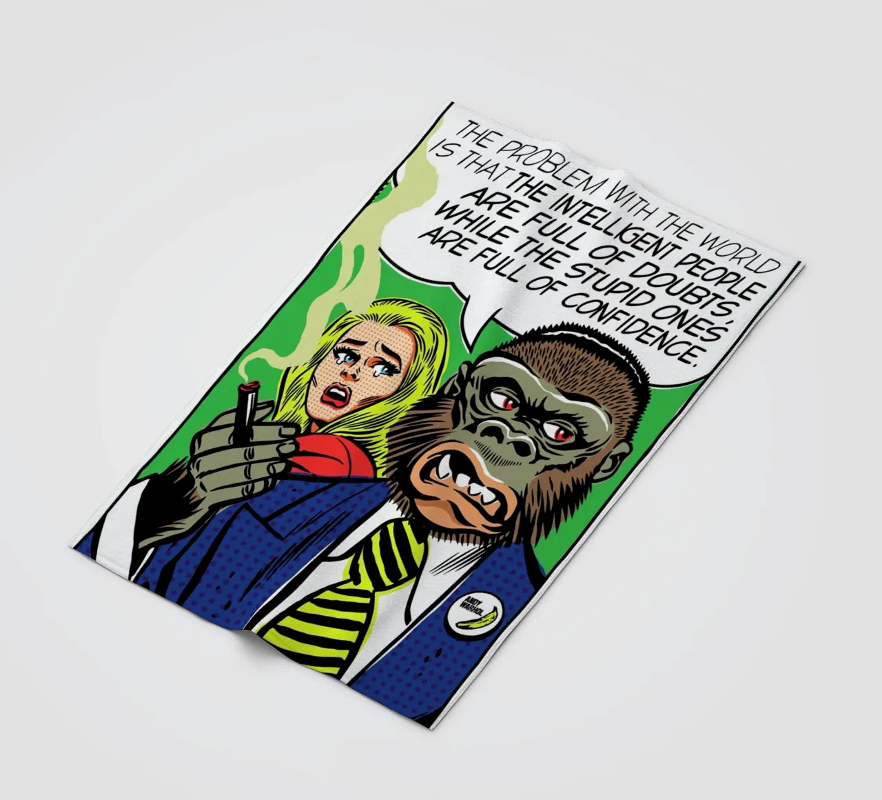 The Problem With The World coperta in pile da Butcher Billy