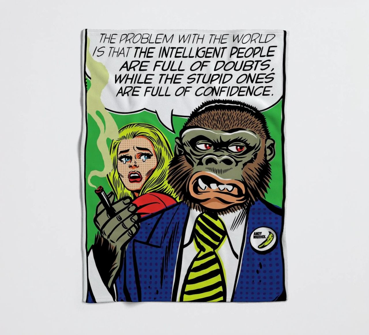 The Problem With The World coperta in pile da Butcher Billy