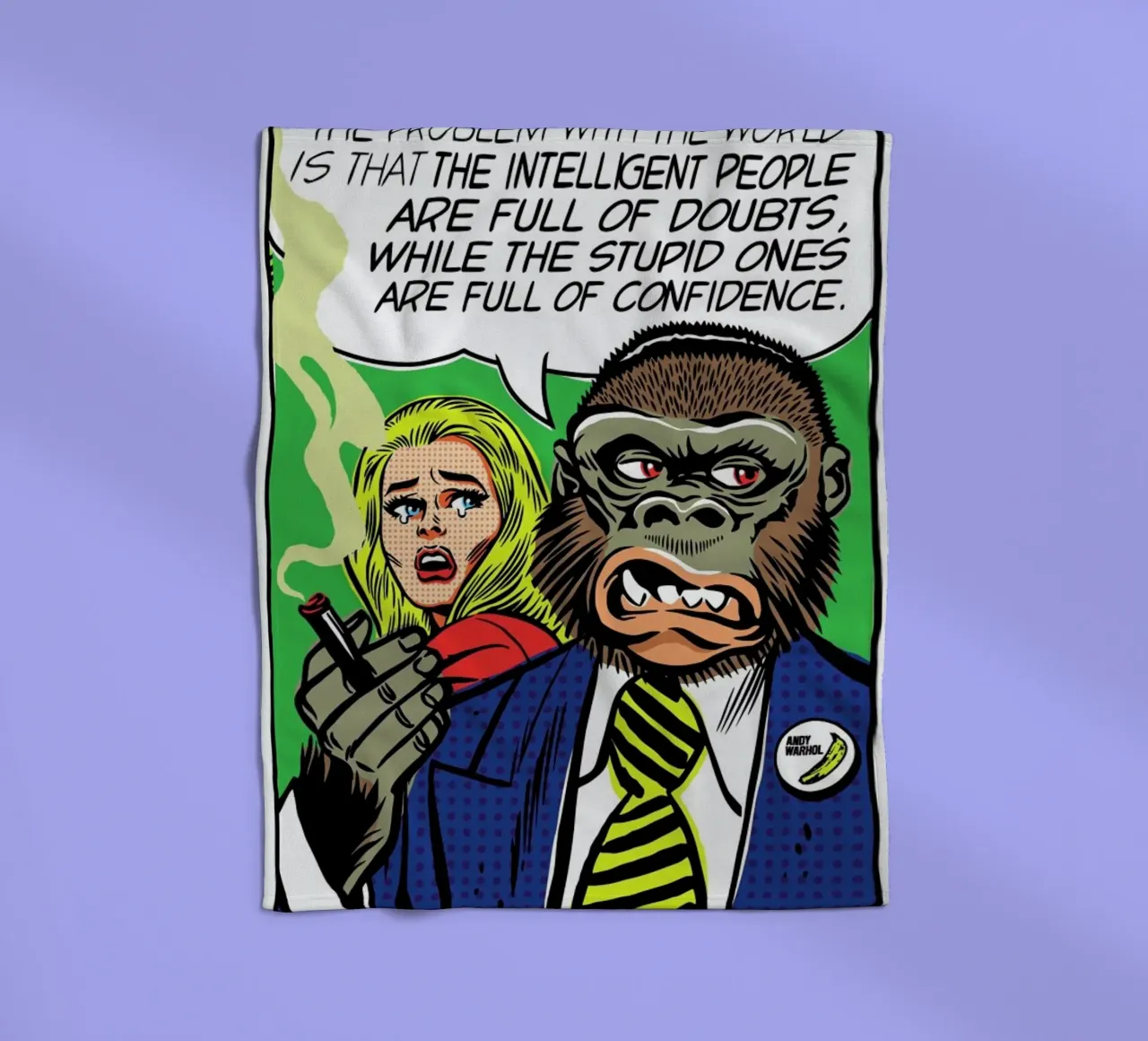 The Problem With The World Fleecedecke von Butcher Billy