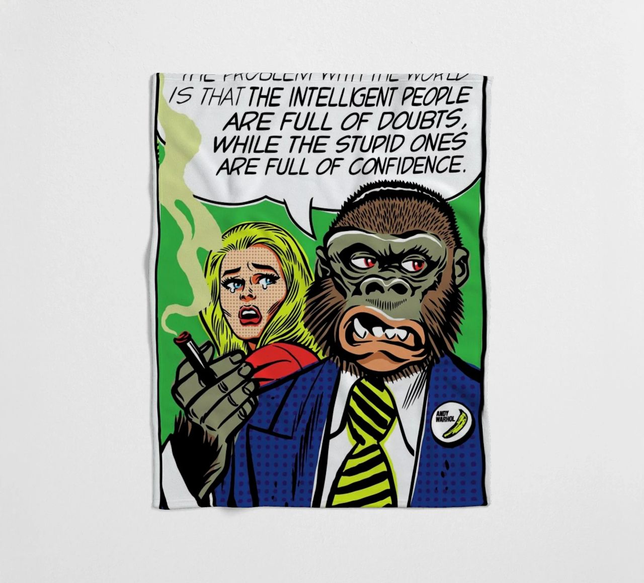 The Problem With The World coperta in pile da Butcher Billy