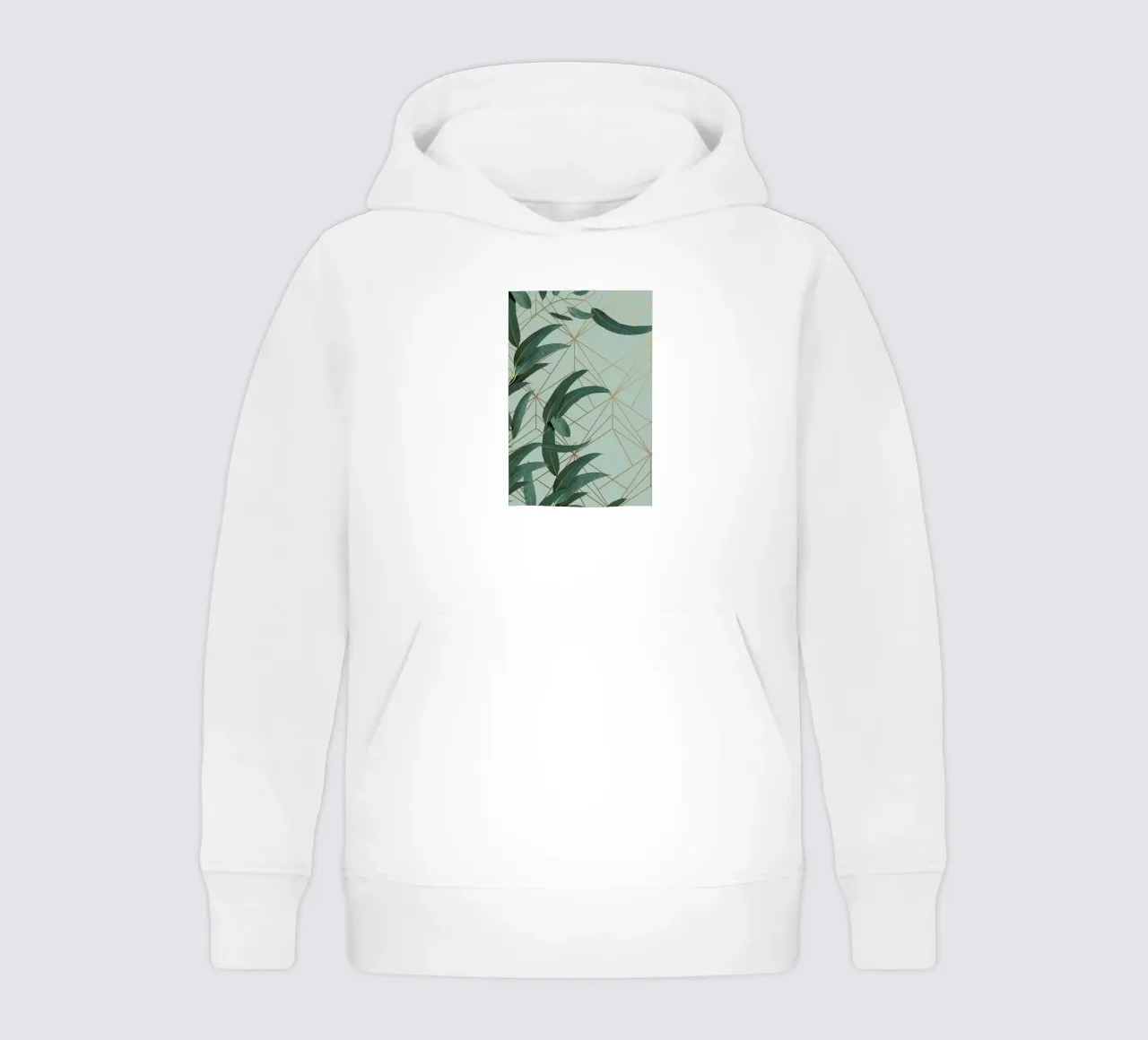 Branches And Leaves felpa bambino con cappuccio da XOXO Arte