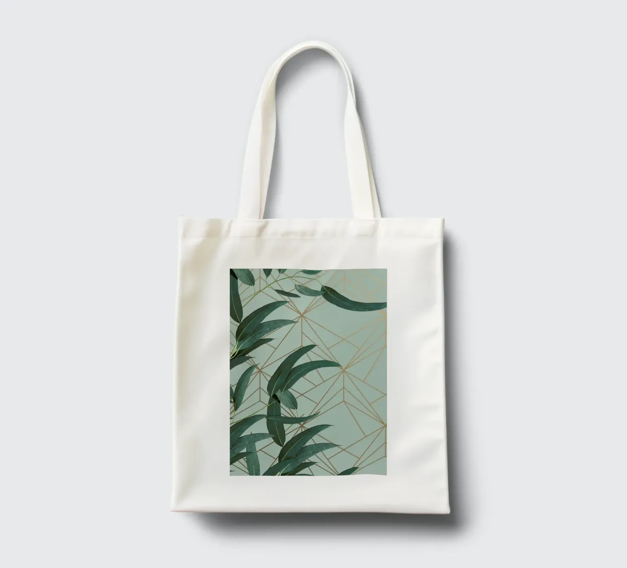 Branches And Leaves borsa in juta da XOXO Arte