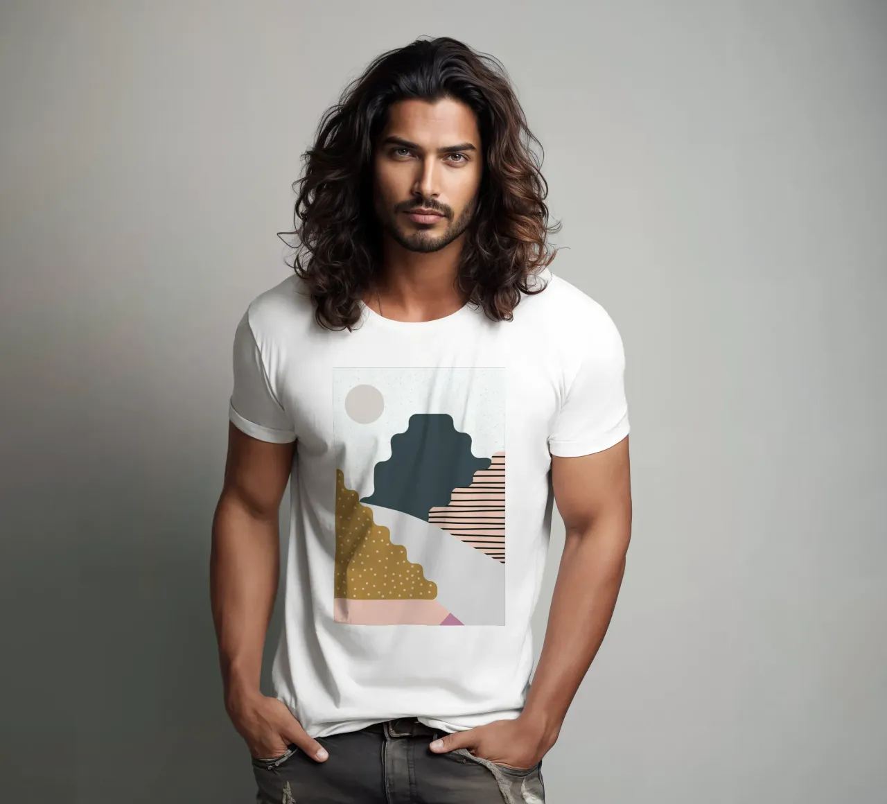 Mountain t-shirt by Linda Gobeta