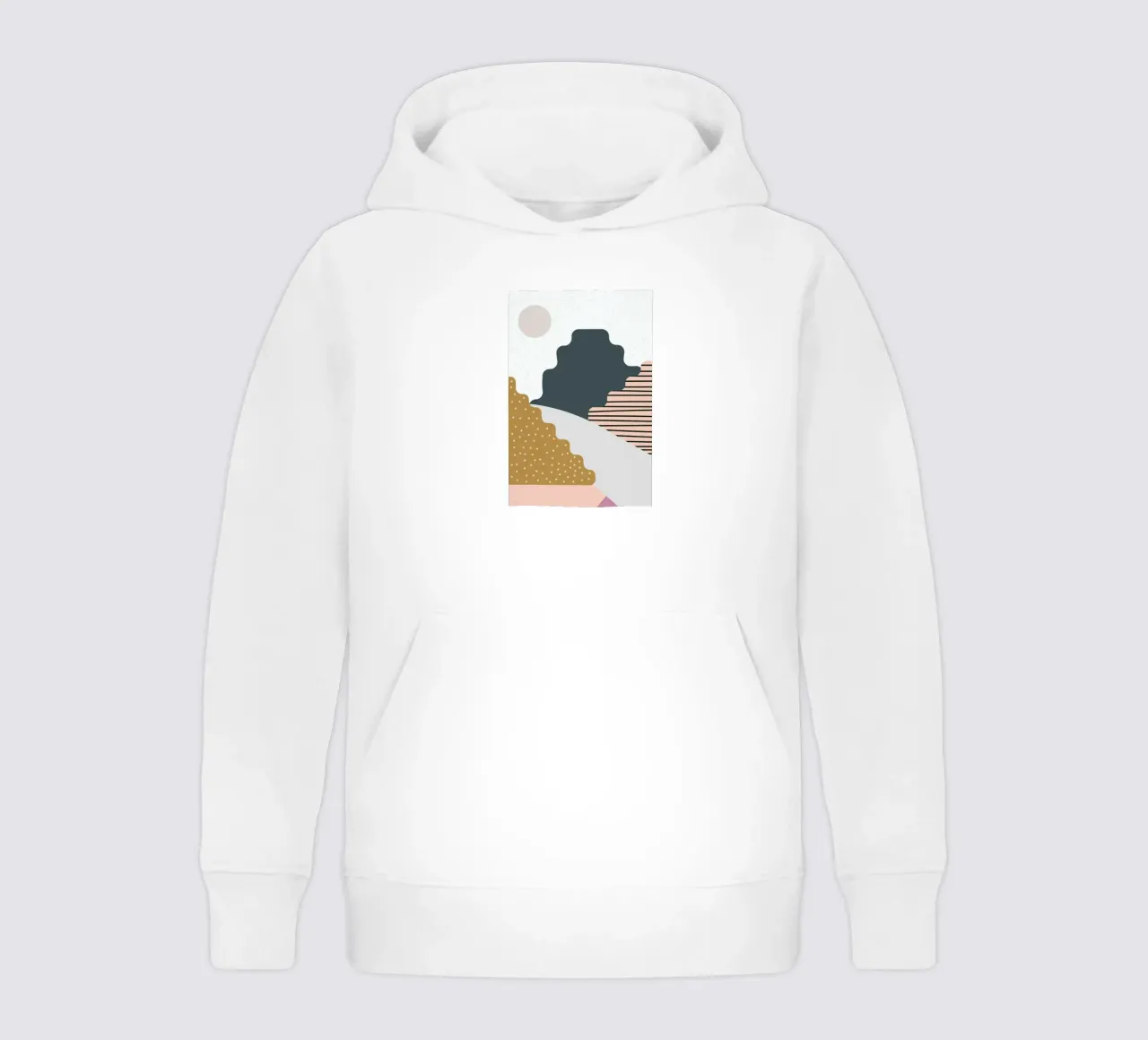 Mountain kids hoodie by Linda Gobeta
