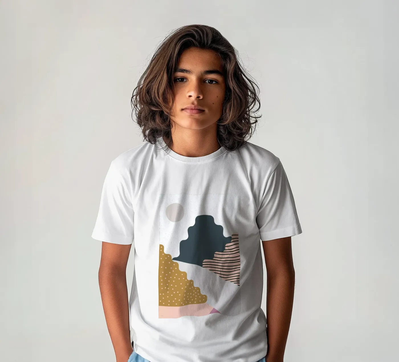 Mountain Kinder T-Shirt von Linda Gobeta