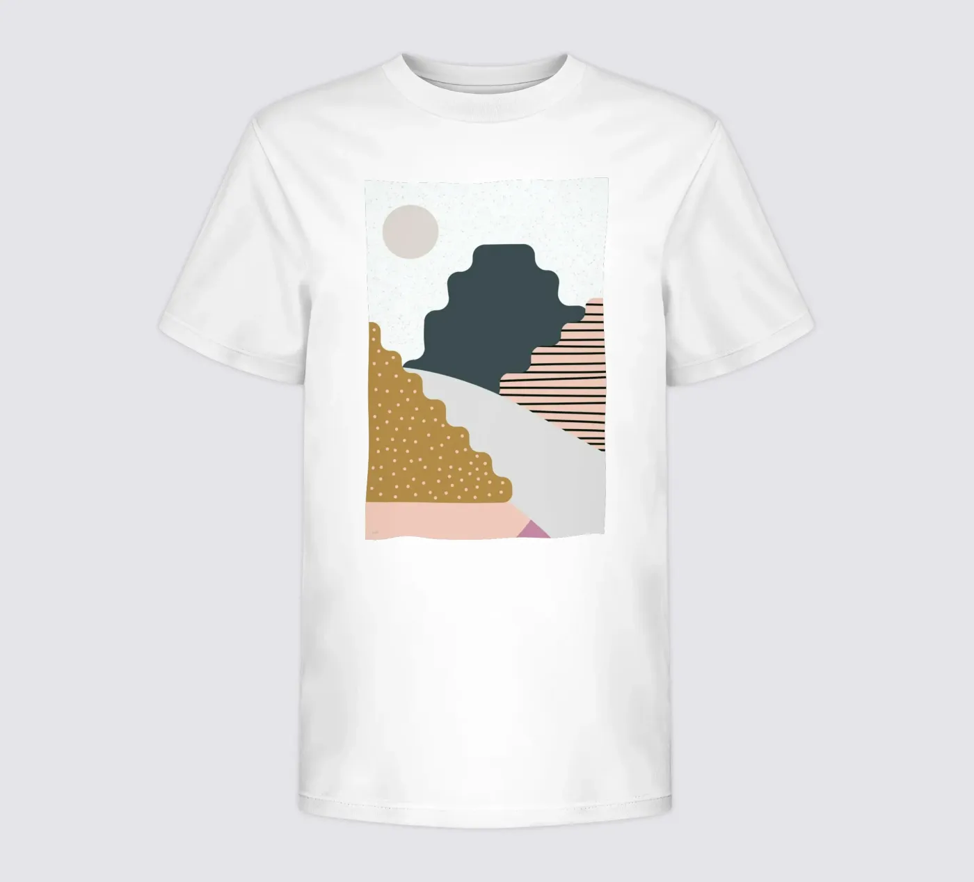 Mountain t-shirt bambini da Linda Gobeta