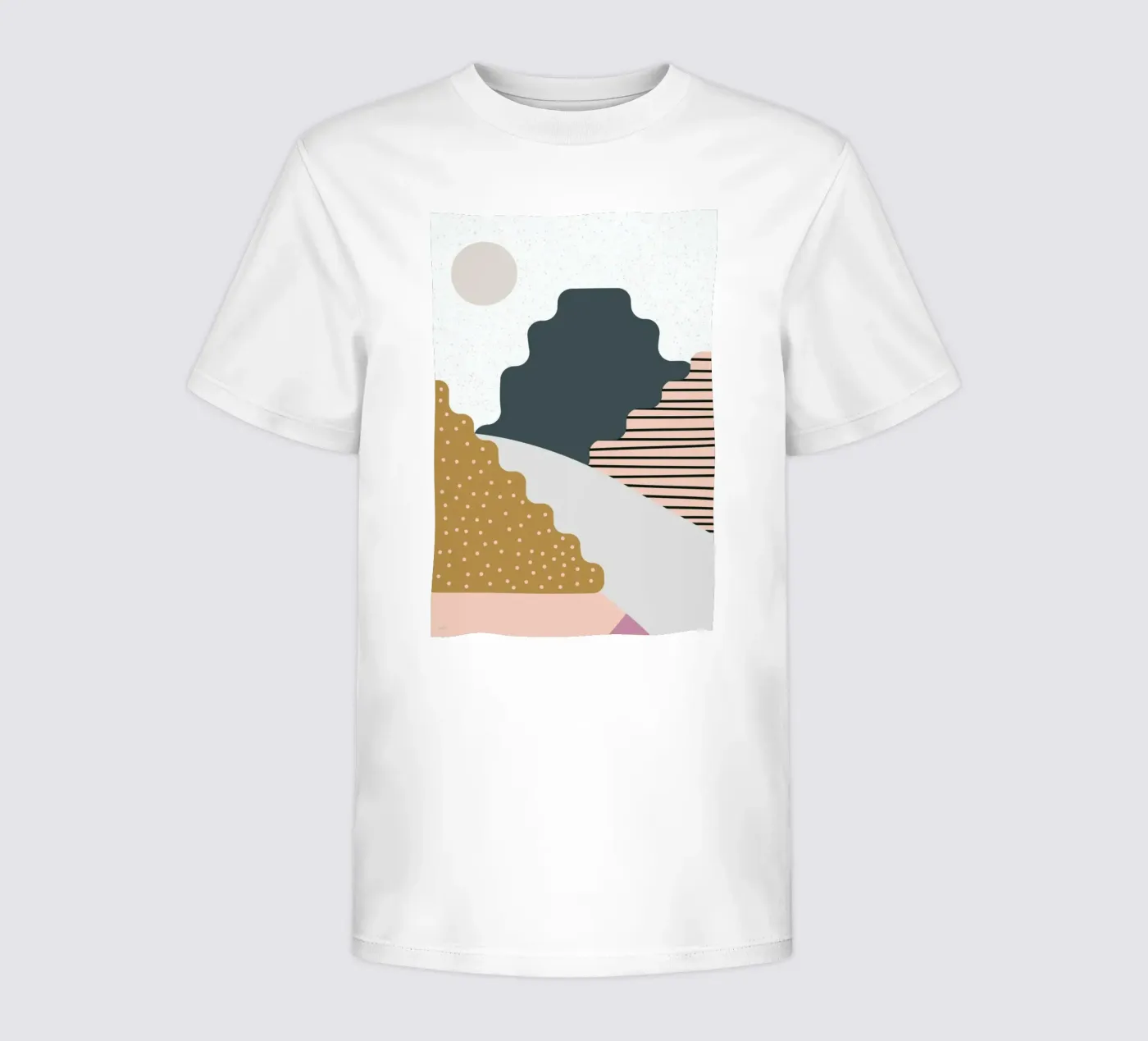 Mountain kinder t-shirt van Linda Gobeta