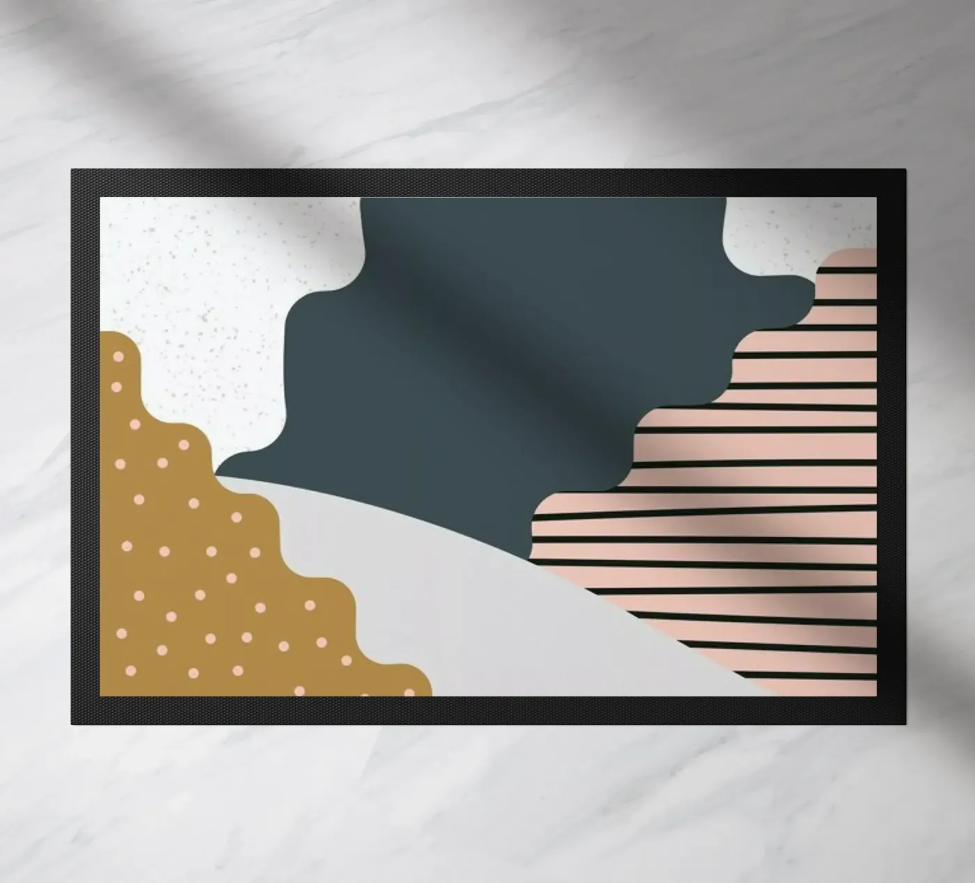 Mountain doormat by Linda Gobeta