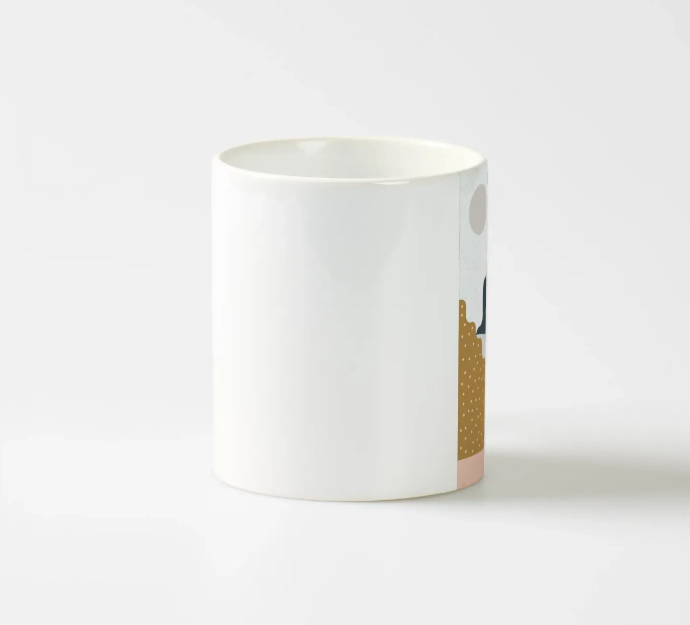 Mountain ceramic mug by Linda Gobeta