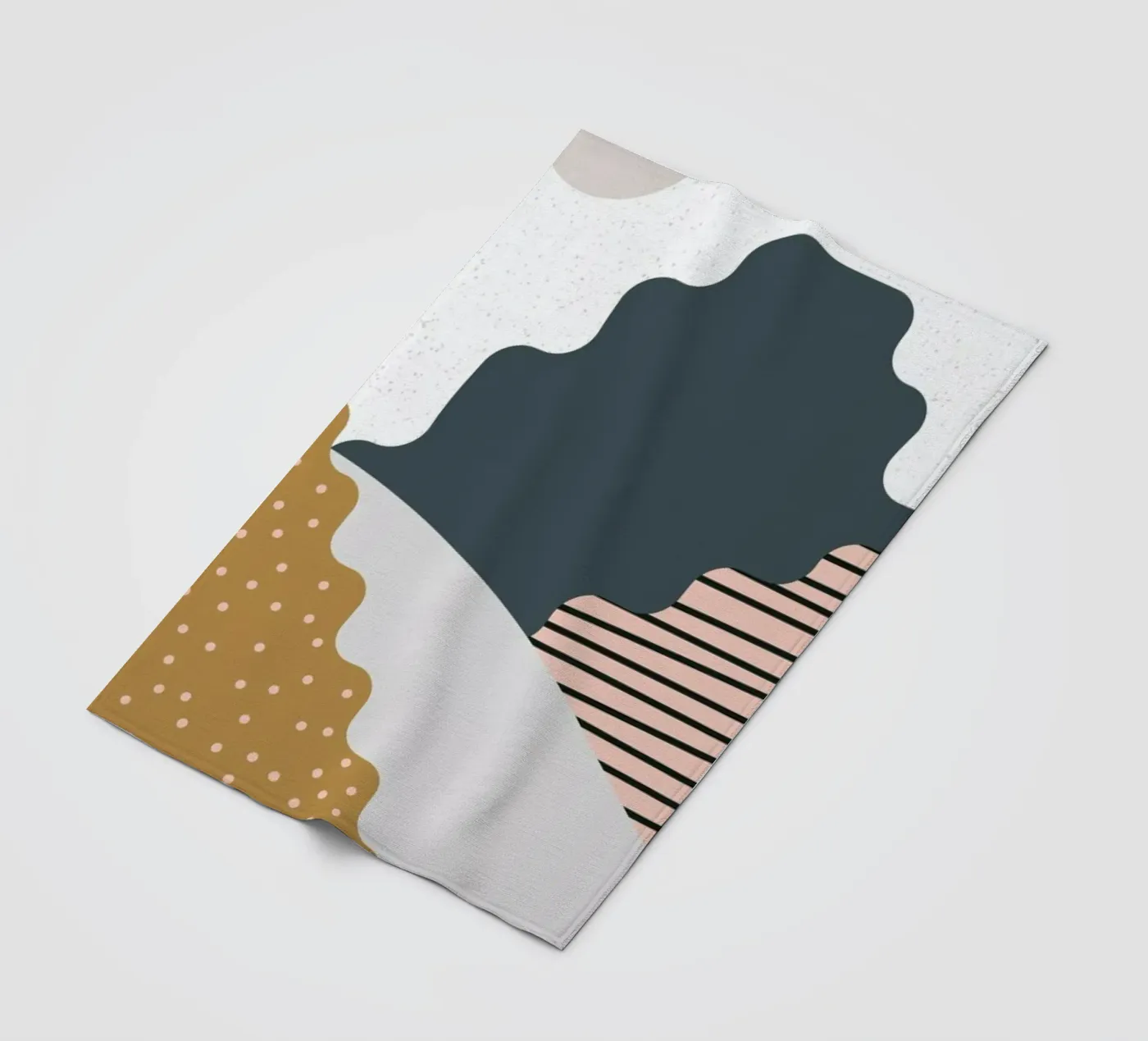 Mountain coperta in pile da Linda Gobeta