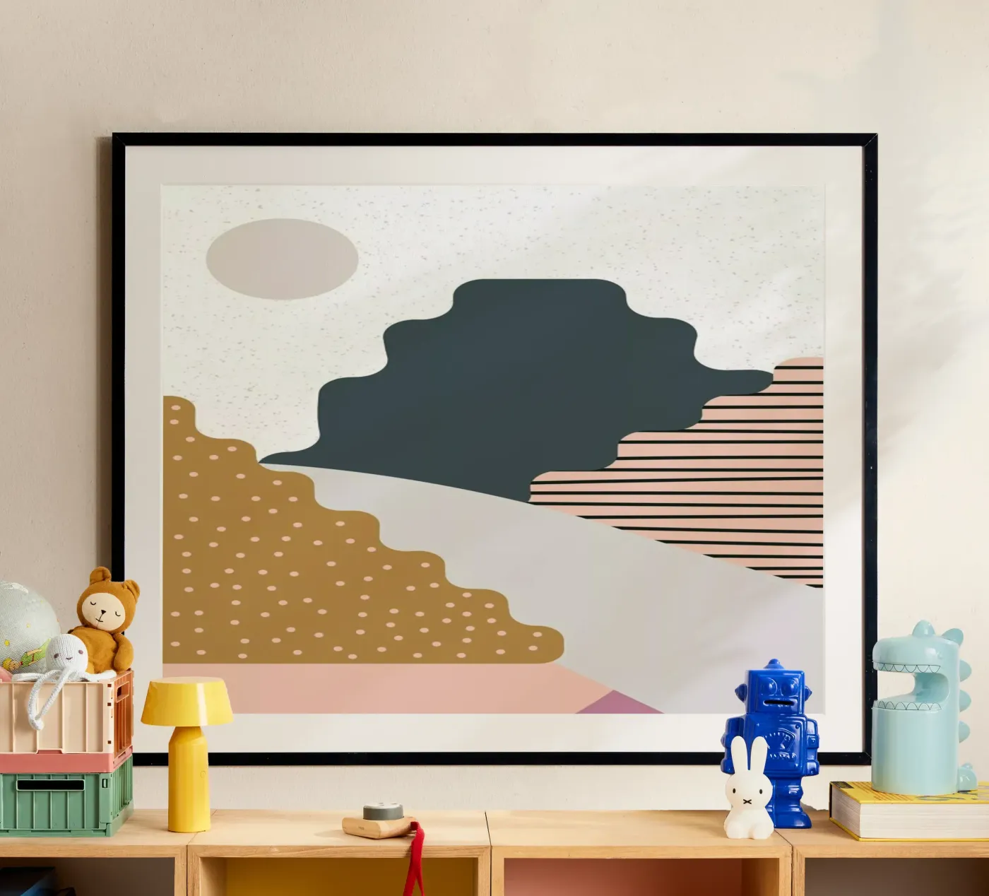 Mountain poster van Linda Gobeta
