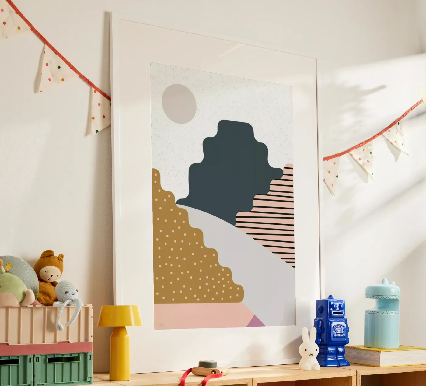 Mountain poster van Linda Gobeta
