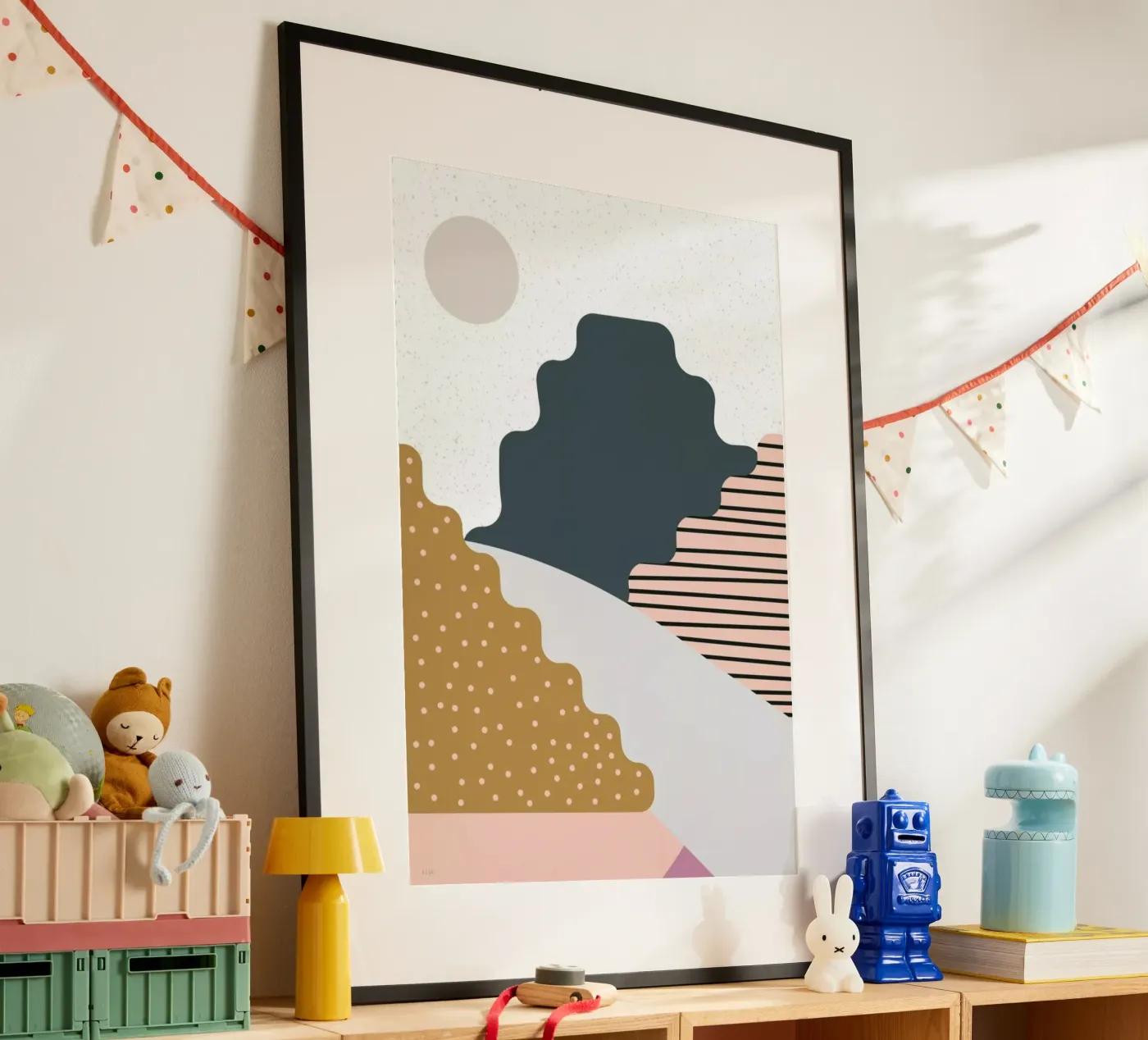 Mountain poster van Linda Gobeta