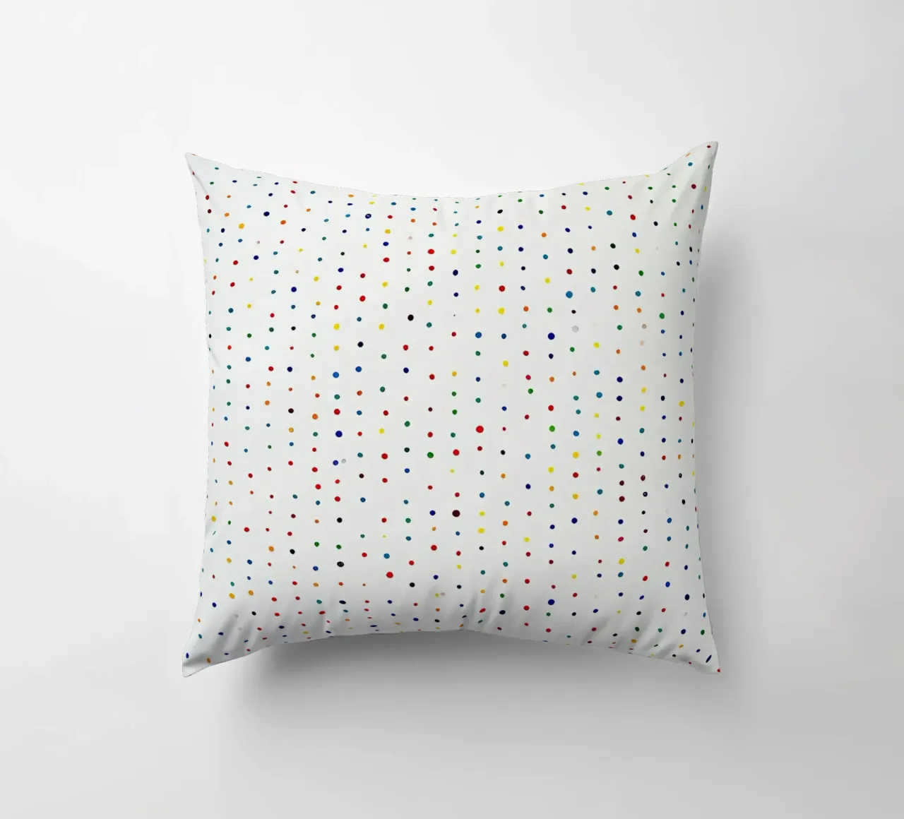 Polkadots Puntini astratti Bianco Colorato Colorato Minimale cuscino da Nikis Art Studio