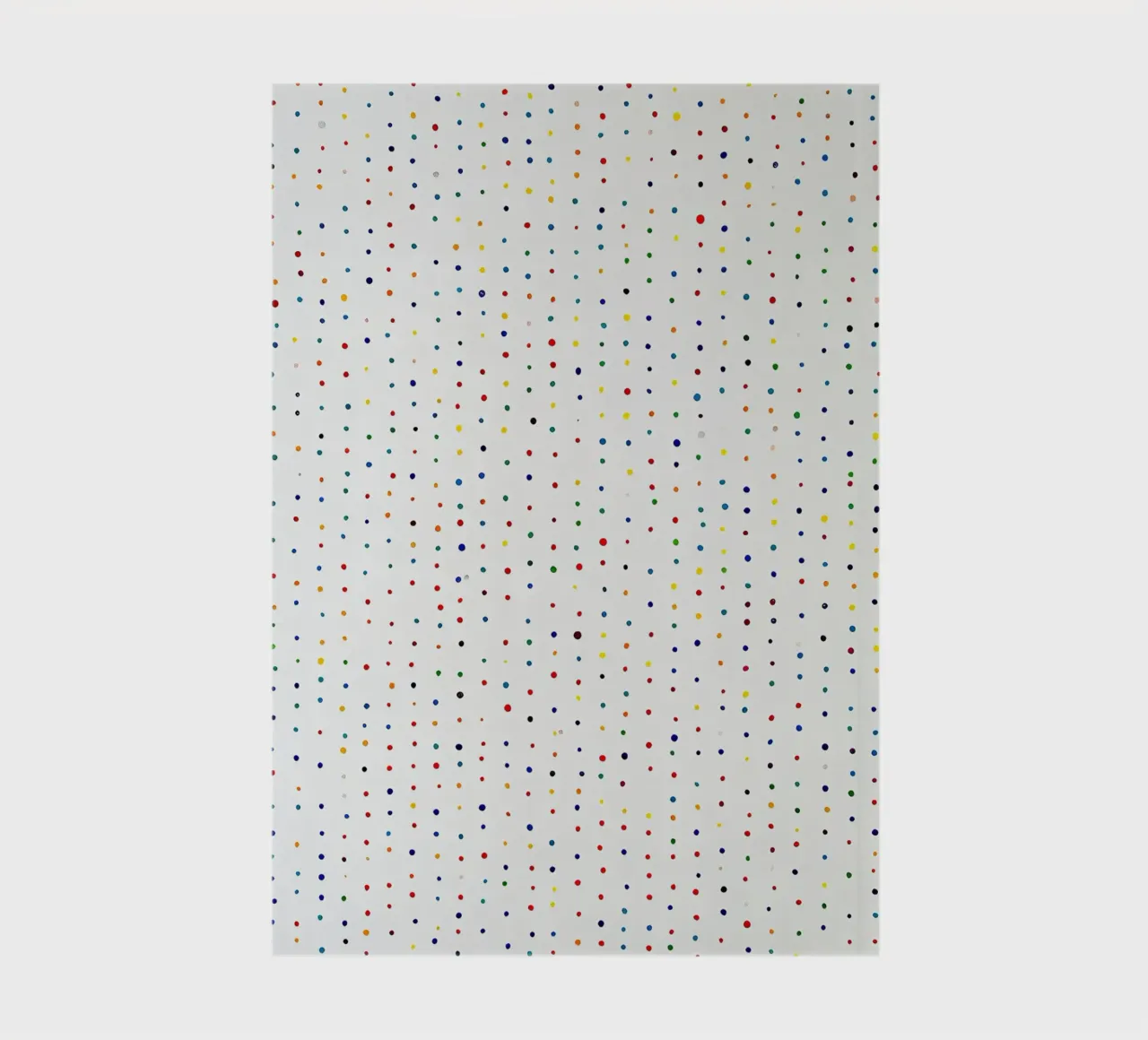Polkadots Abstract Dots White Colourful Colourful Minimal notebook by Nikis Art Studio