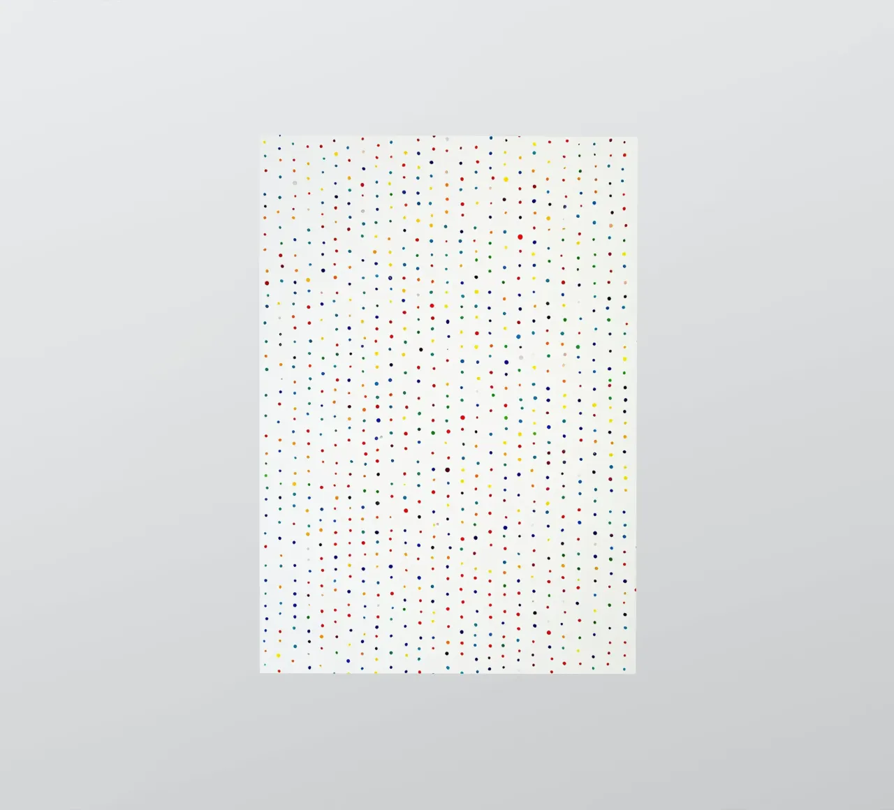 Polkadots Abstrait Points Blancs Coloré Minimal autocollant de Nikis Art Studio