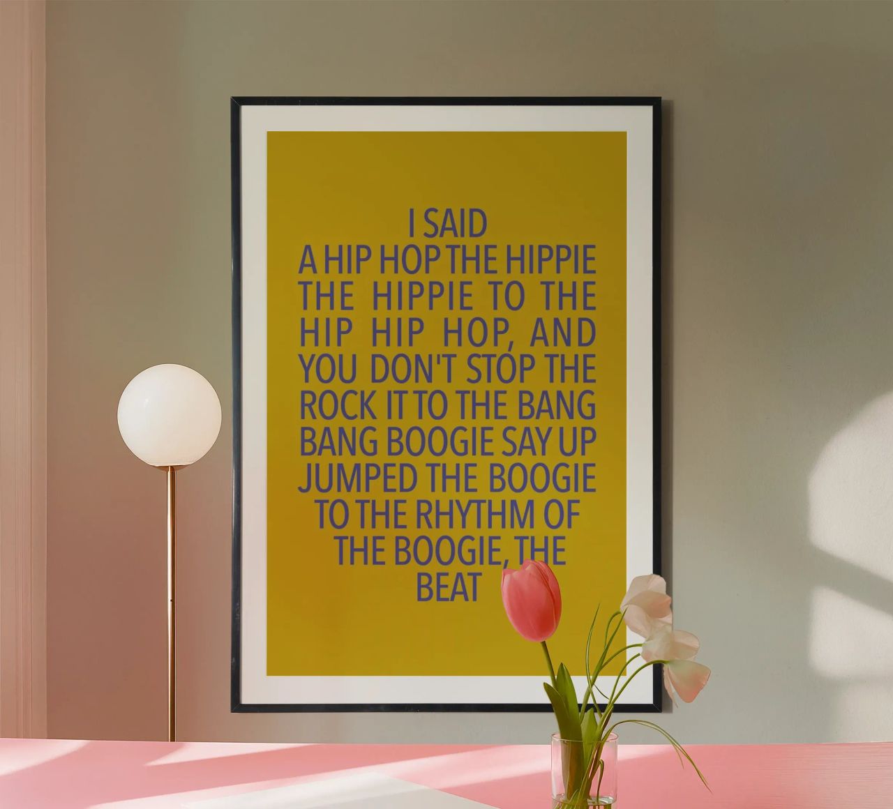 Delight - Yellow poster by Studio One