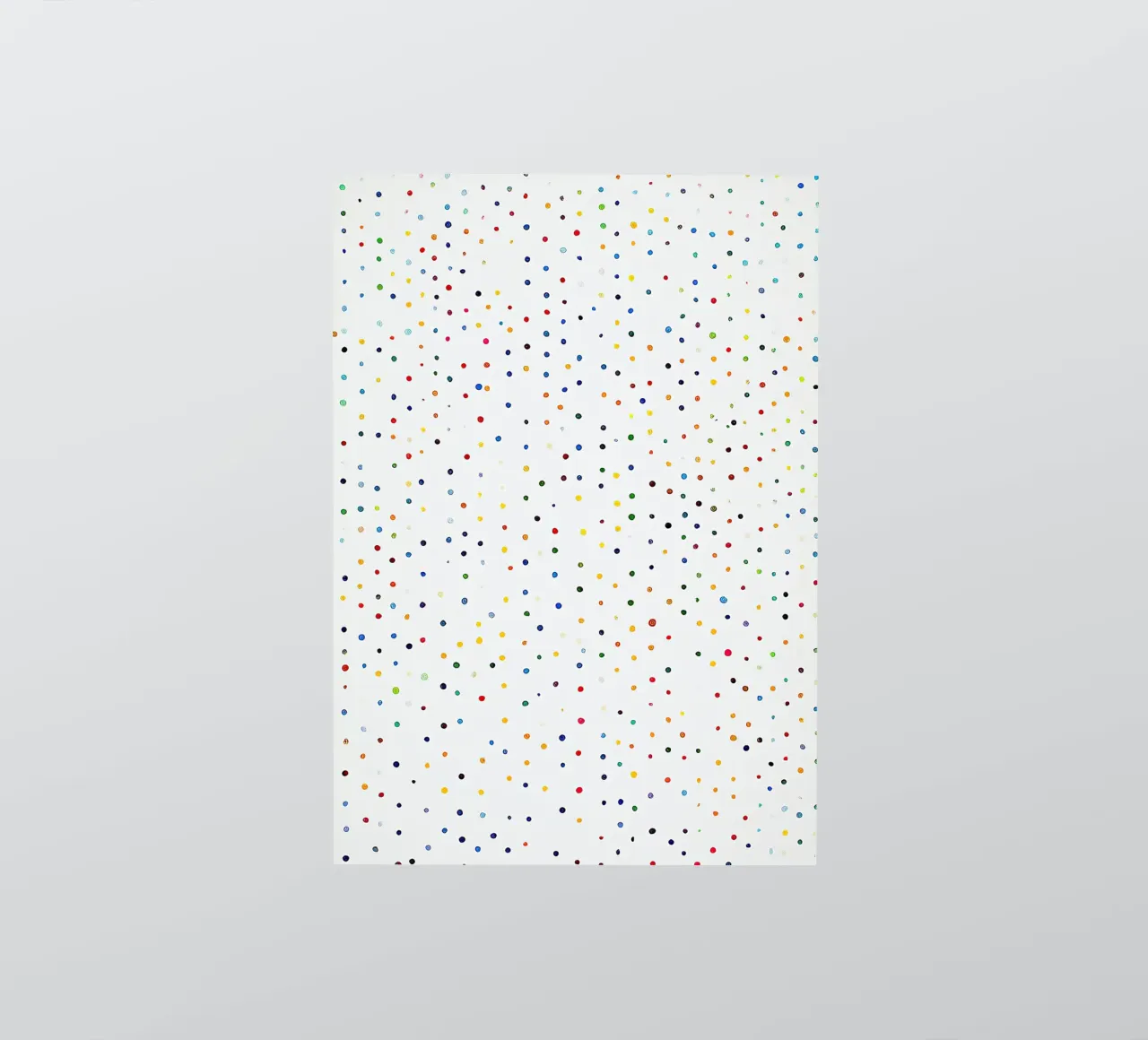 Polkadots Abstrait Points Blancs Coloré Minimal autocollant de Nikis Art Studio