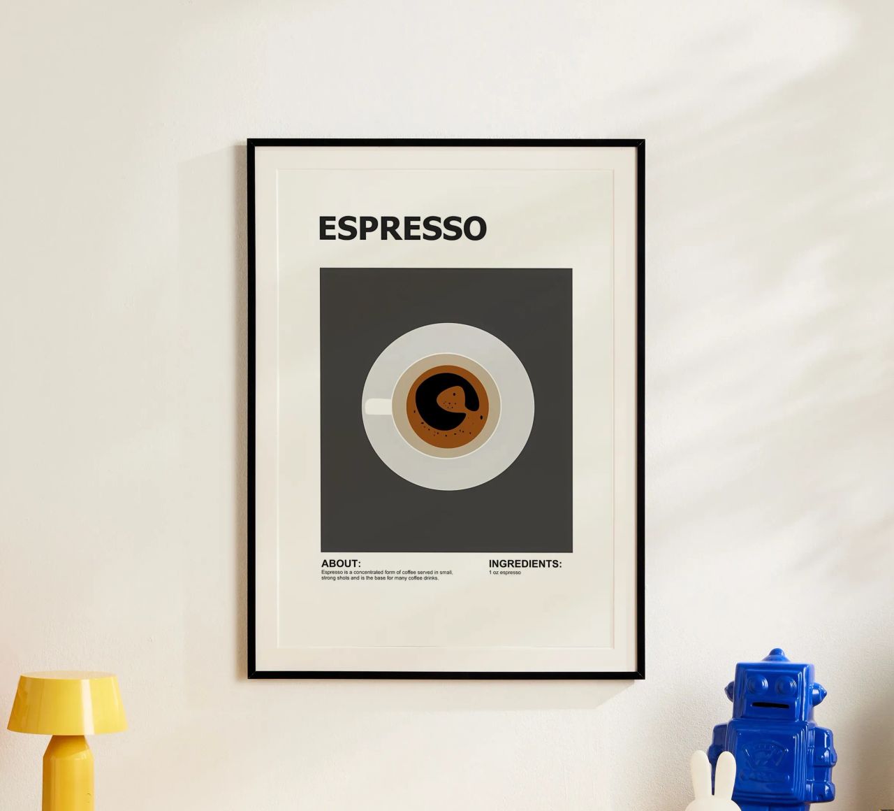 Espresso Poster von Yeadon