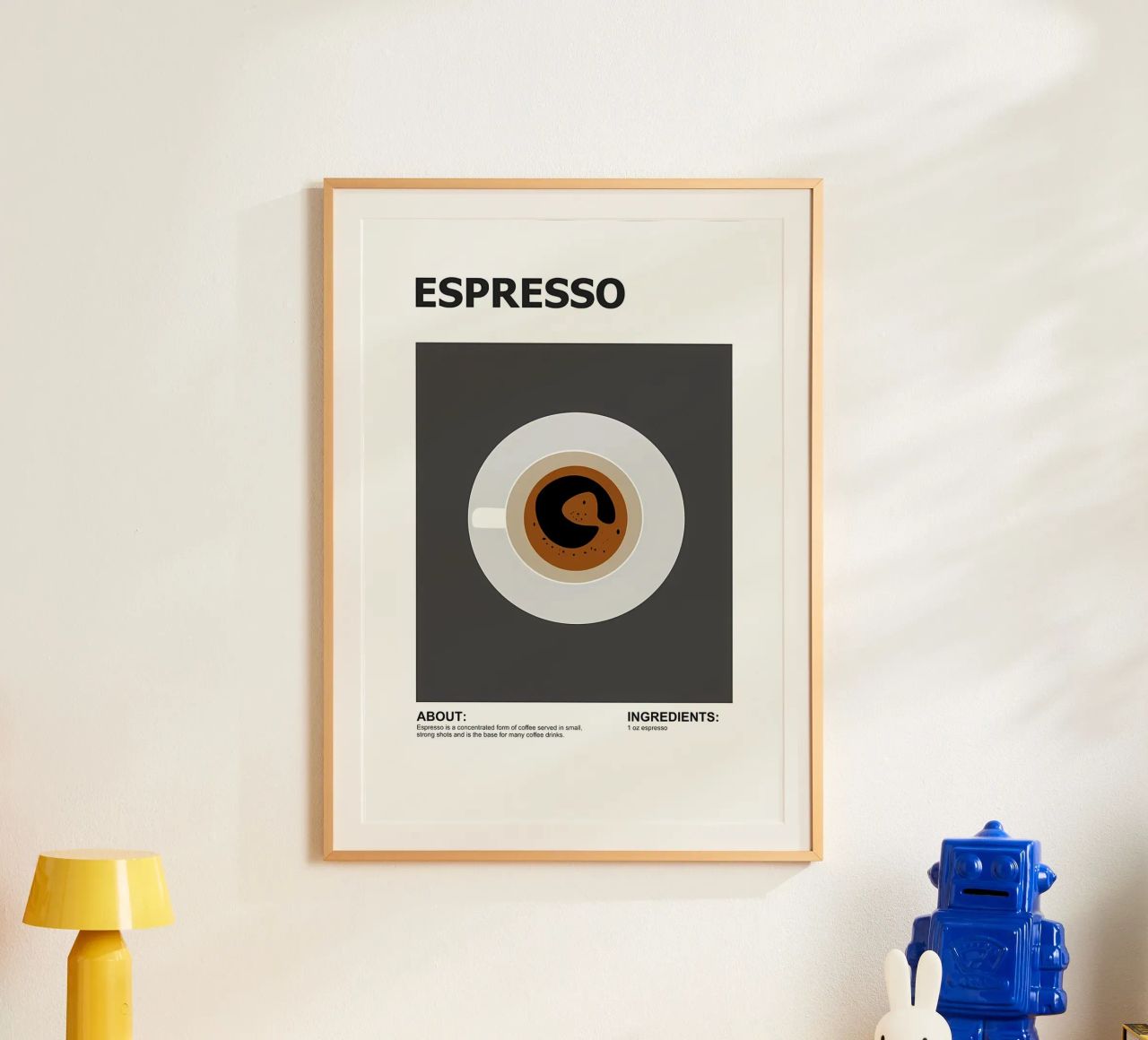 Espresso Poster von Yeadon