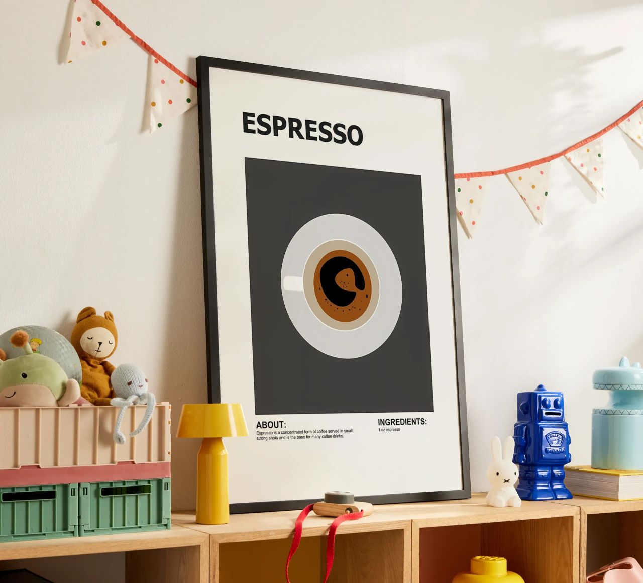 Espresso Poster von Yeadon
