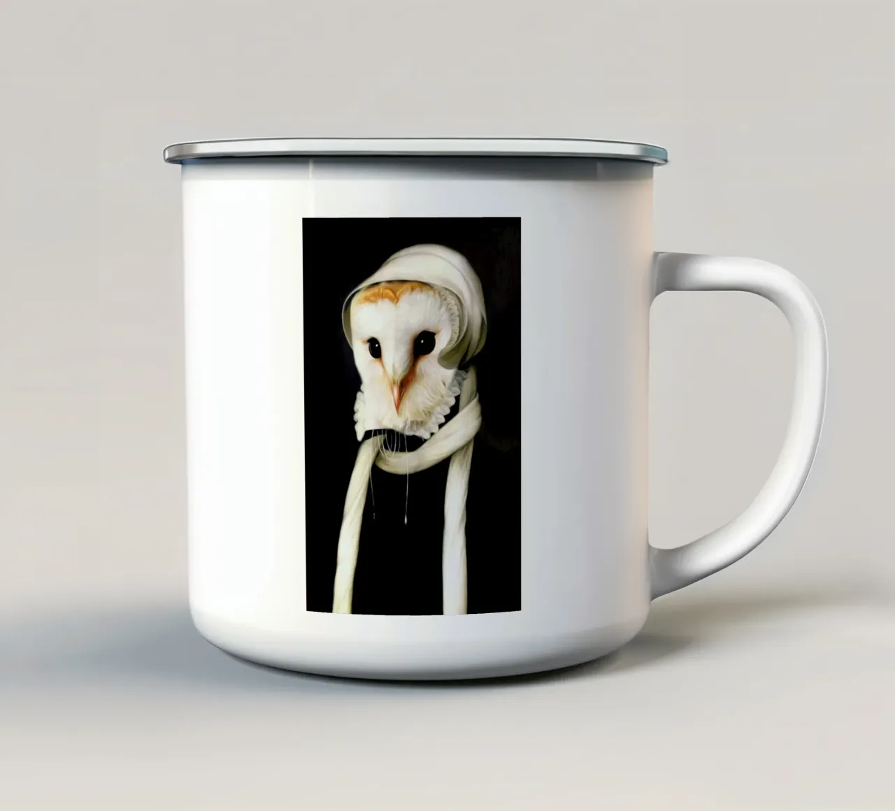 Paowla tazza in smalto da Tein Lucasson