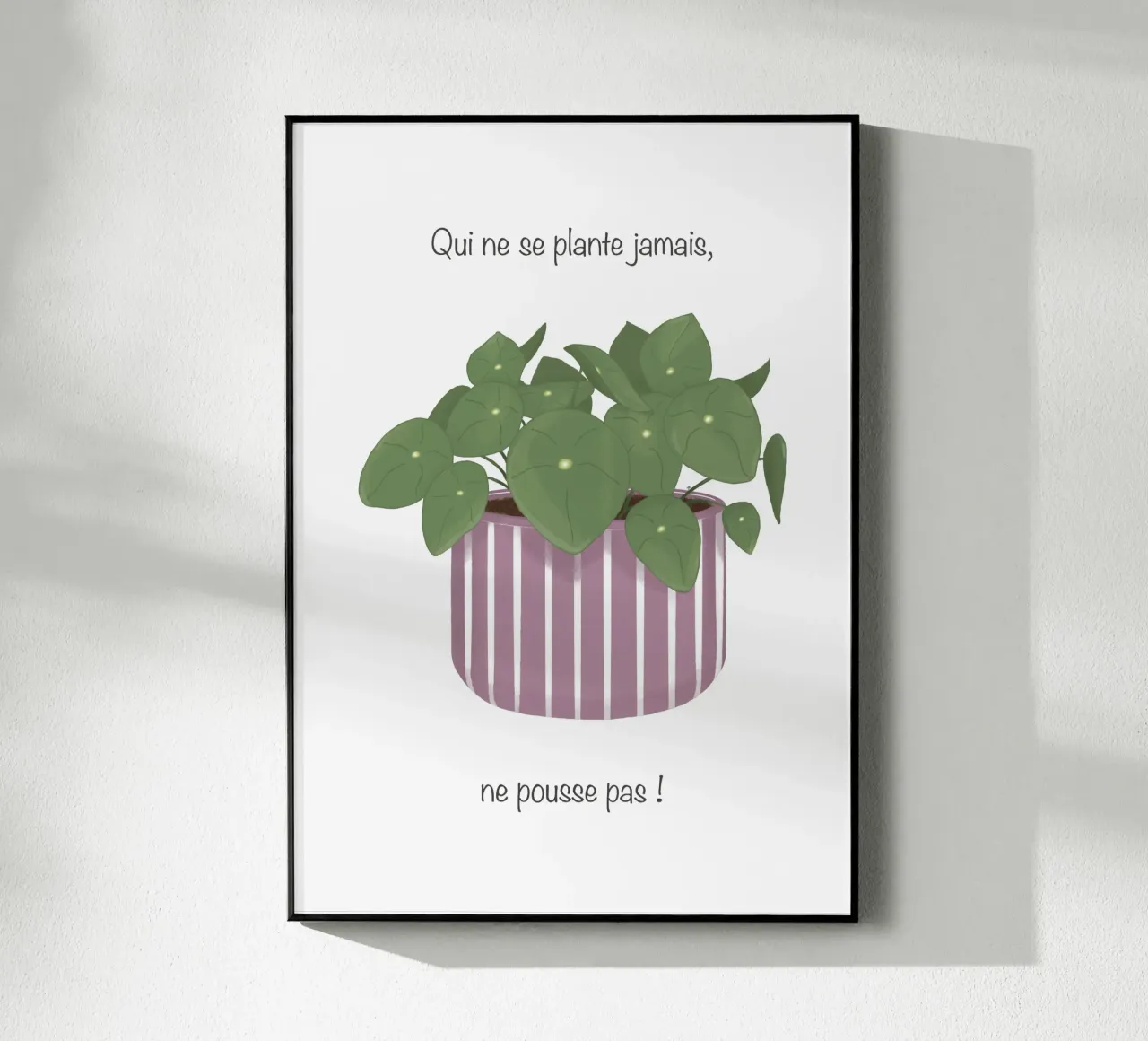 Se non cresce, non cresce! plexiglass da Atelier Fabe