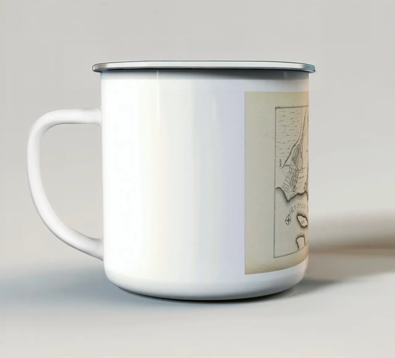 Hamburg, Germany, 1702 tazza in smalto da Artokoloro Quint Lox Ltd