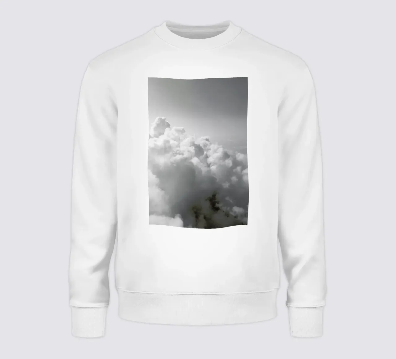 Clouds II sweatshirt by Sebastian Hilgetag