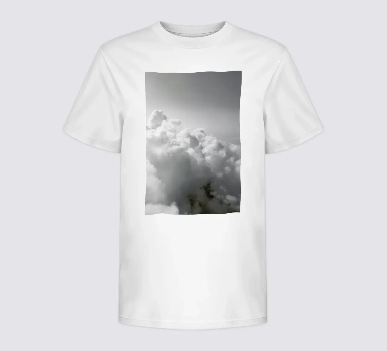Clouds II kids t-shirt by Sebastian Hilgetag