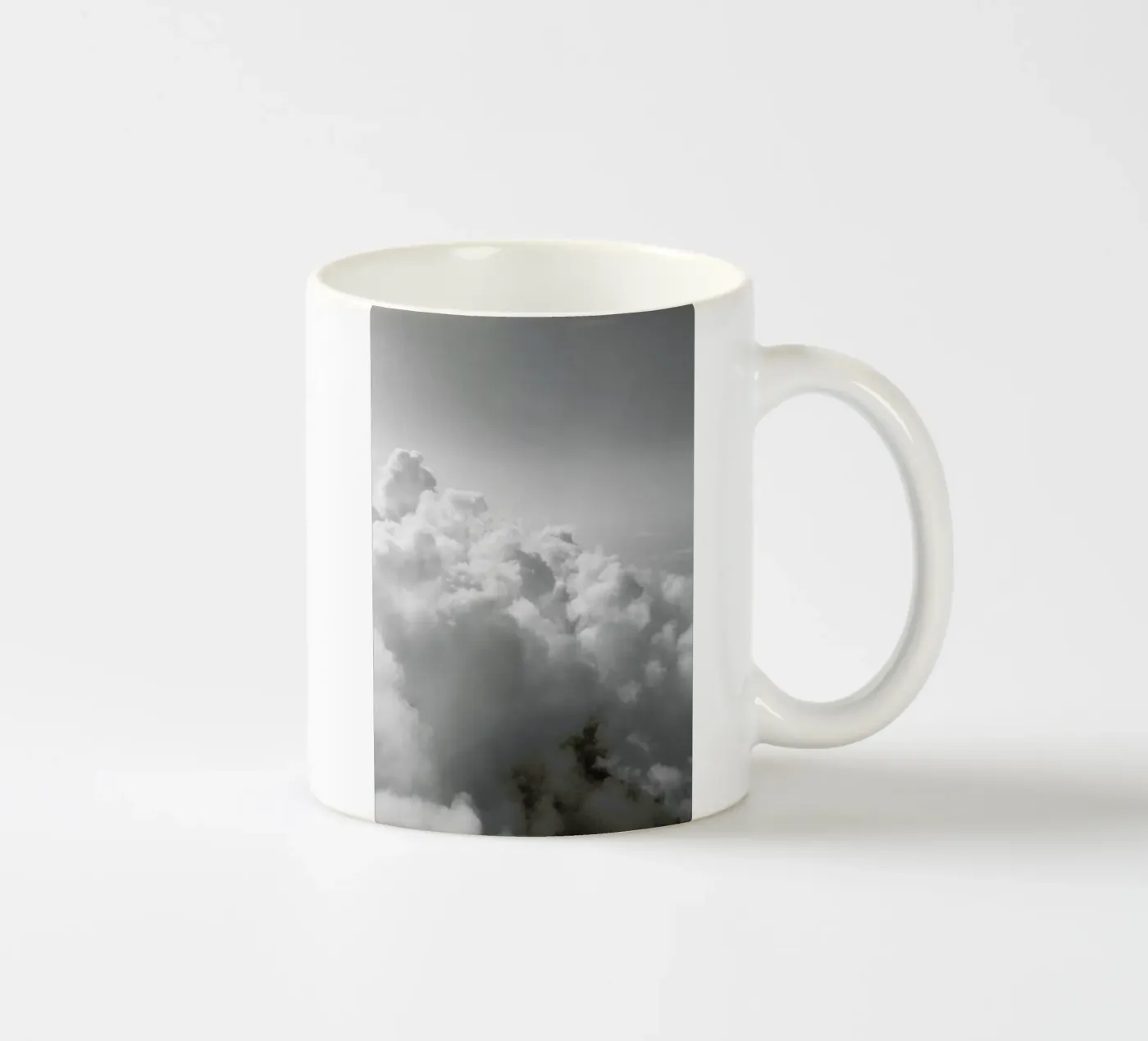 Clouds II ceramic mug by Sebastian Hilgetag