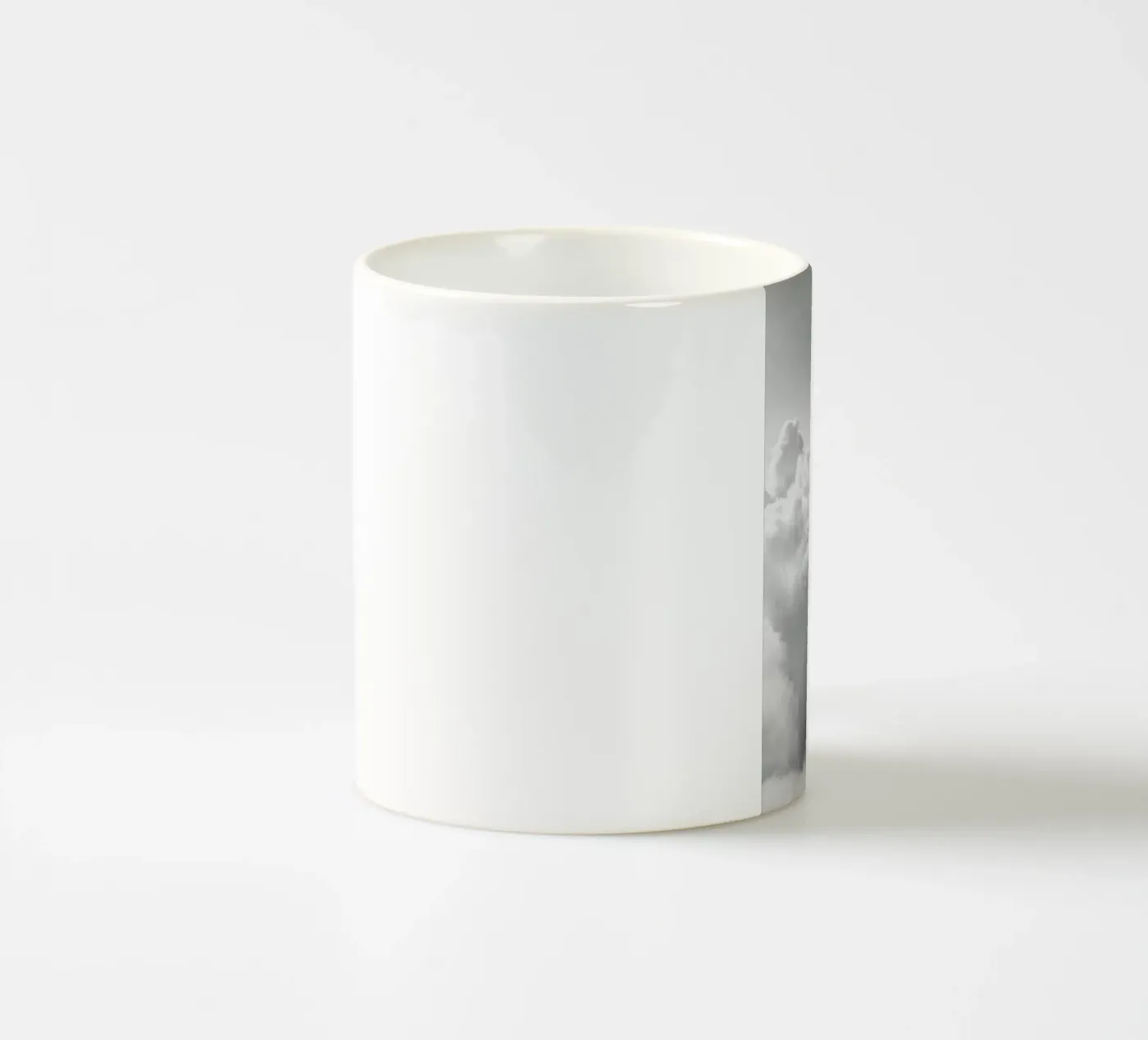 Clouds II ceramic mug by Sebastian Hilgetag